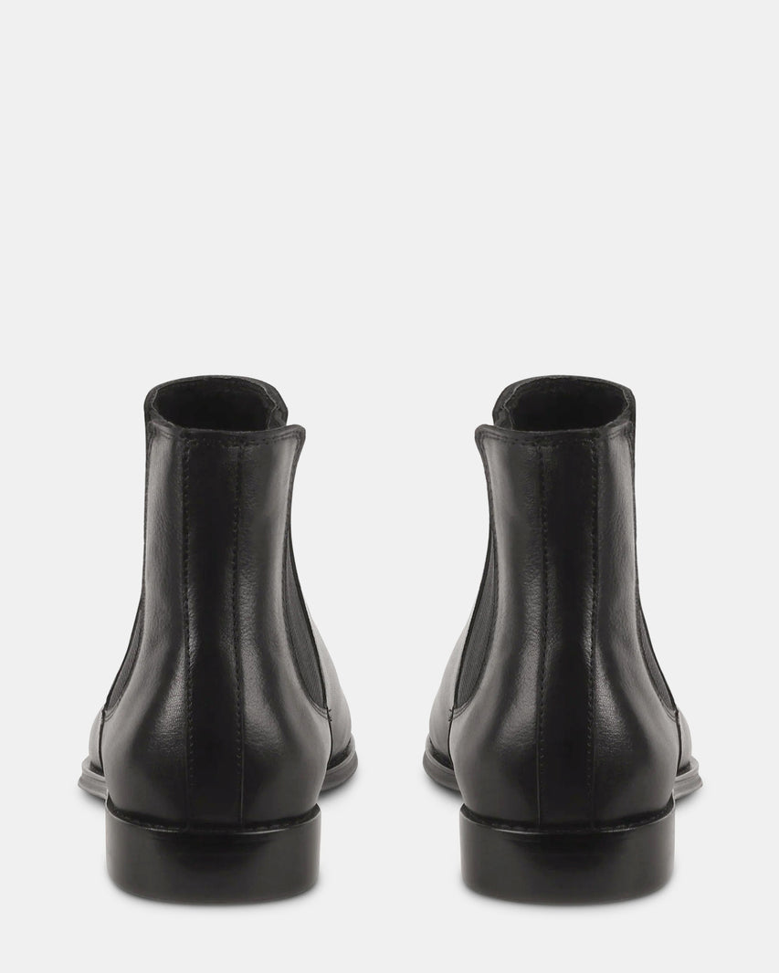 SLEVIN BLACK LEATHER - Men's Shoes - Steve Madden Canada - view 6
