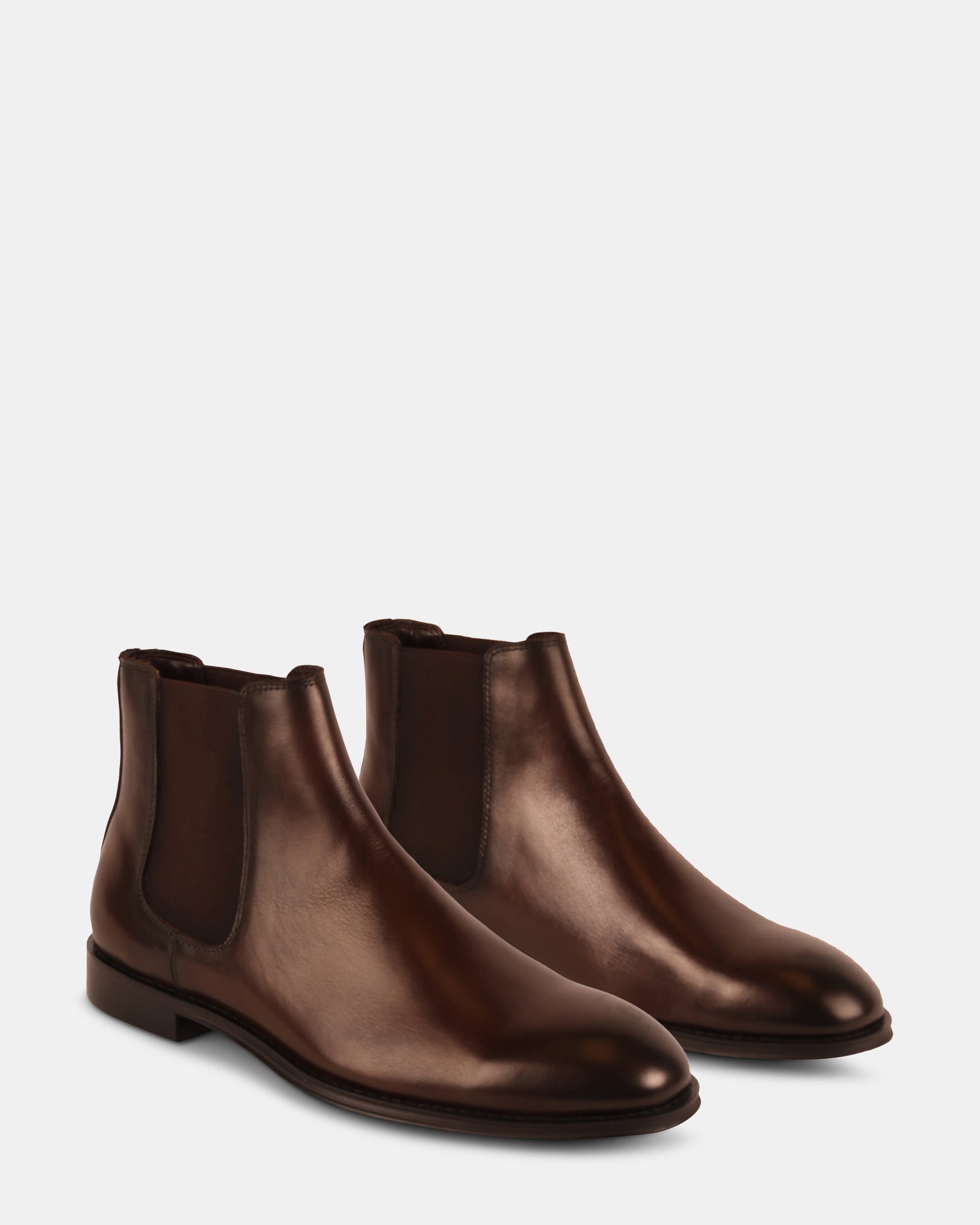 SLEVIN BROWN LEATHER - Men's Shoes - Steve Madden Canada - view 2