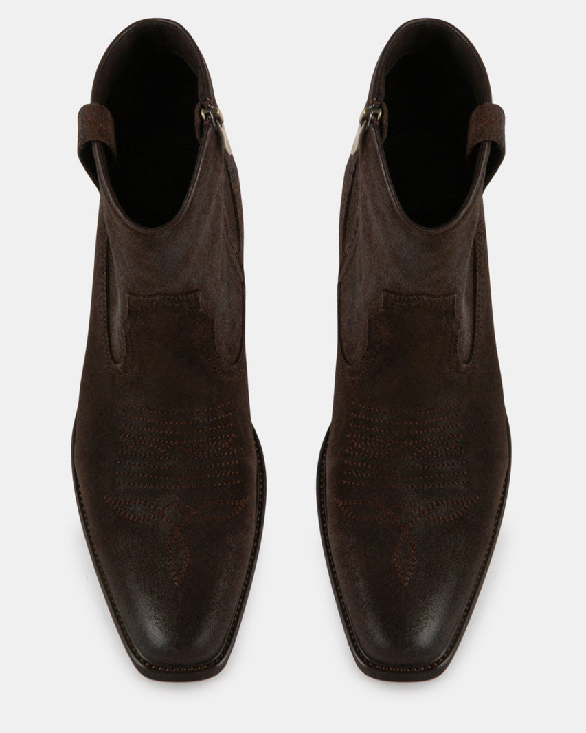 STERGIS BROWN SUEDE - Men's Shoes - Steve Madden Canada