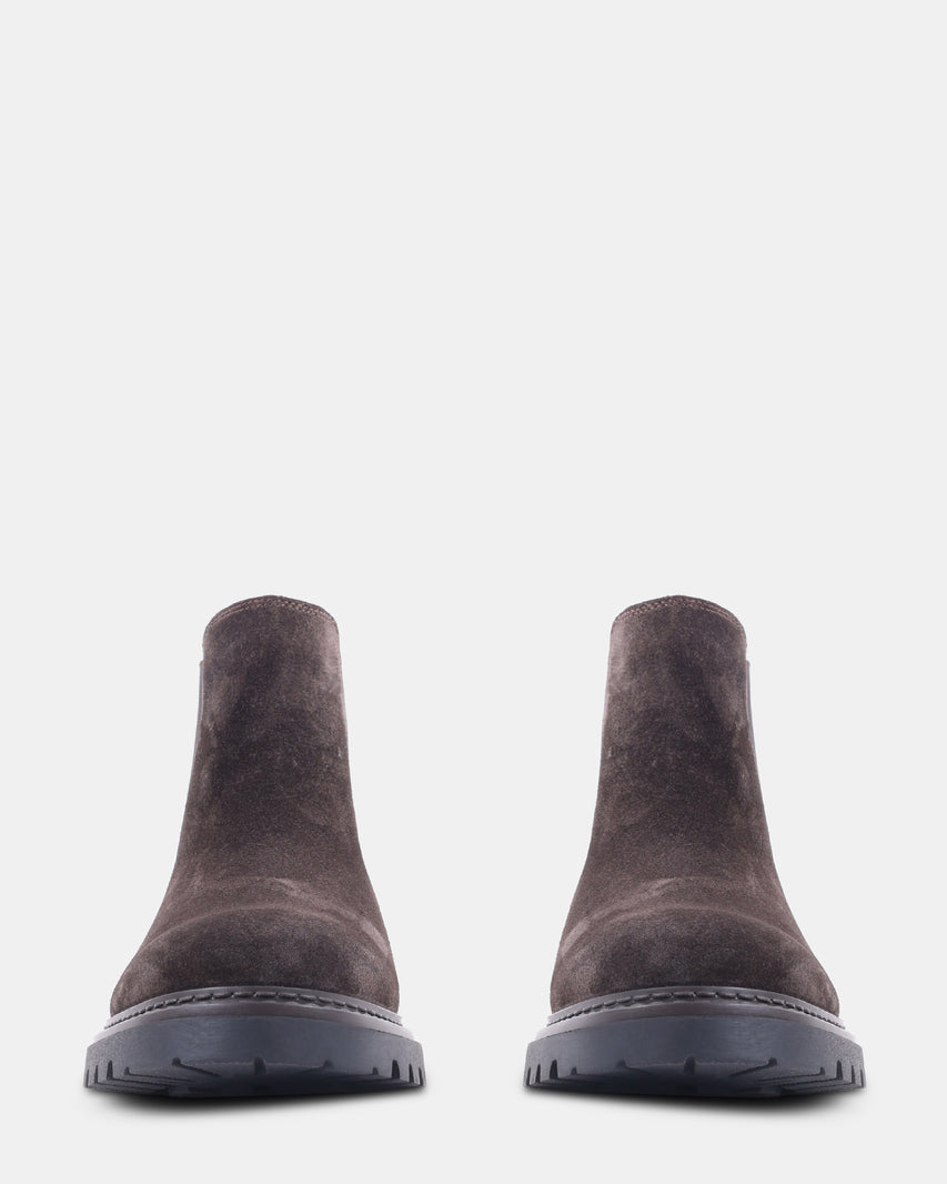 STOY BROWN SUEDE - Men's Shoes - Steve Madden Canada - view 3