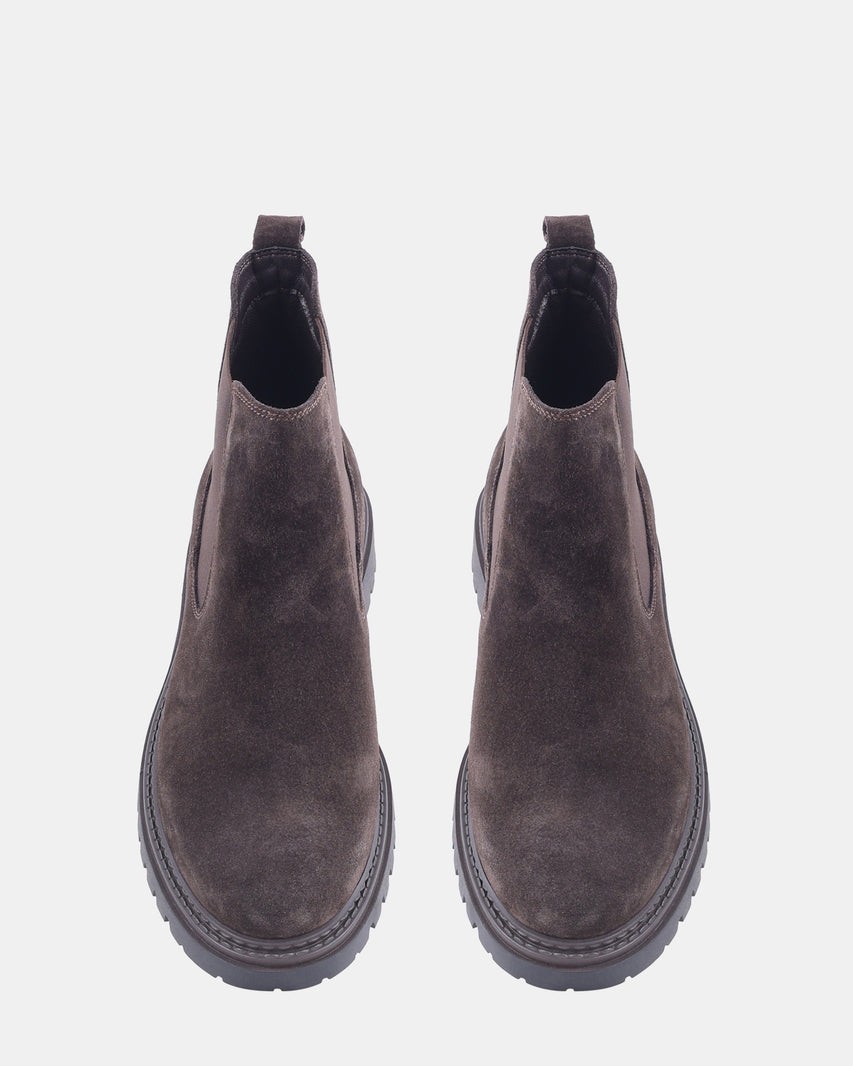 STOY BROWN SUEDE - Men's Shoes - Steve Madden Canada - view 4
