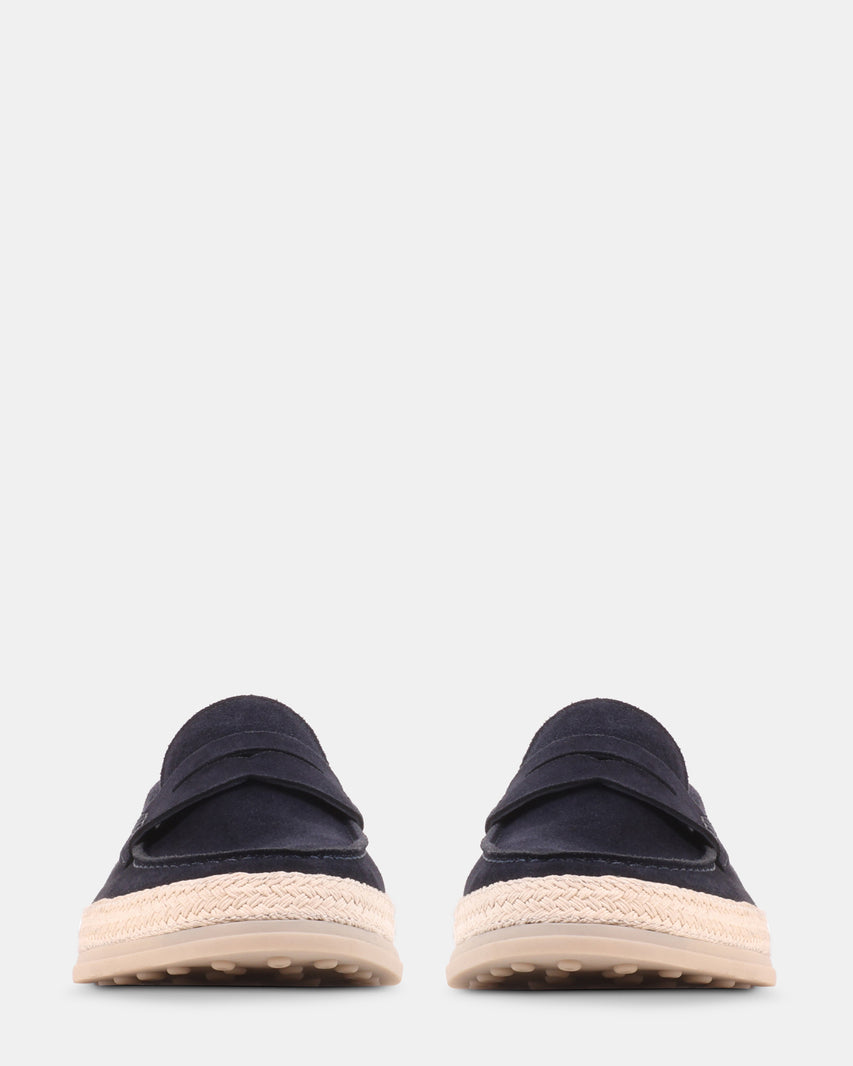 TATUMM NAVY SUEDE - Men's Shoes - Steve Madden Canada - view 3