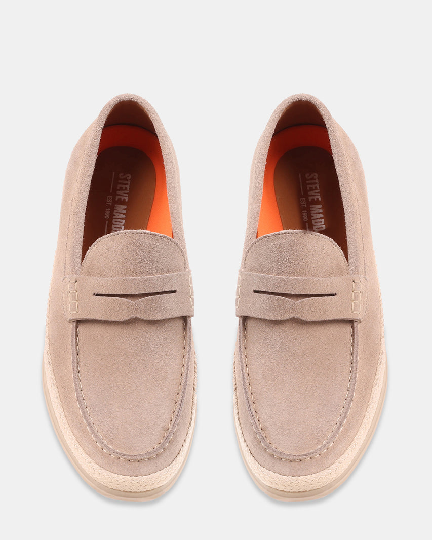 TATUMM TAUPE SUEDE - Men's Shoes - Steve Madden Canada - view 7