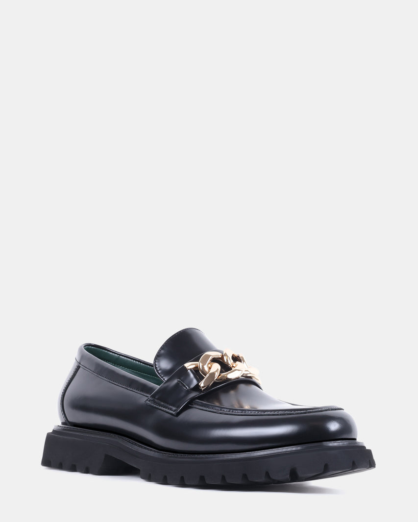 THAYER BLACK LEATHER - Men's Shoes - Steve Madden Canada - view 2