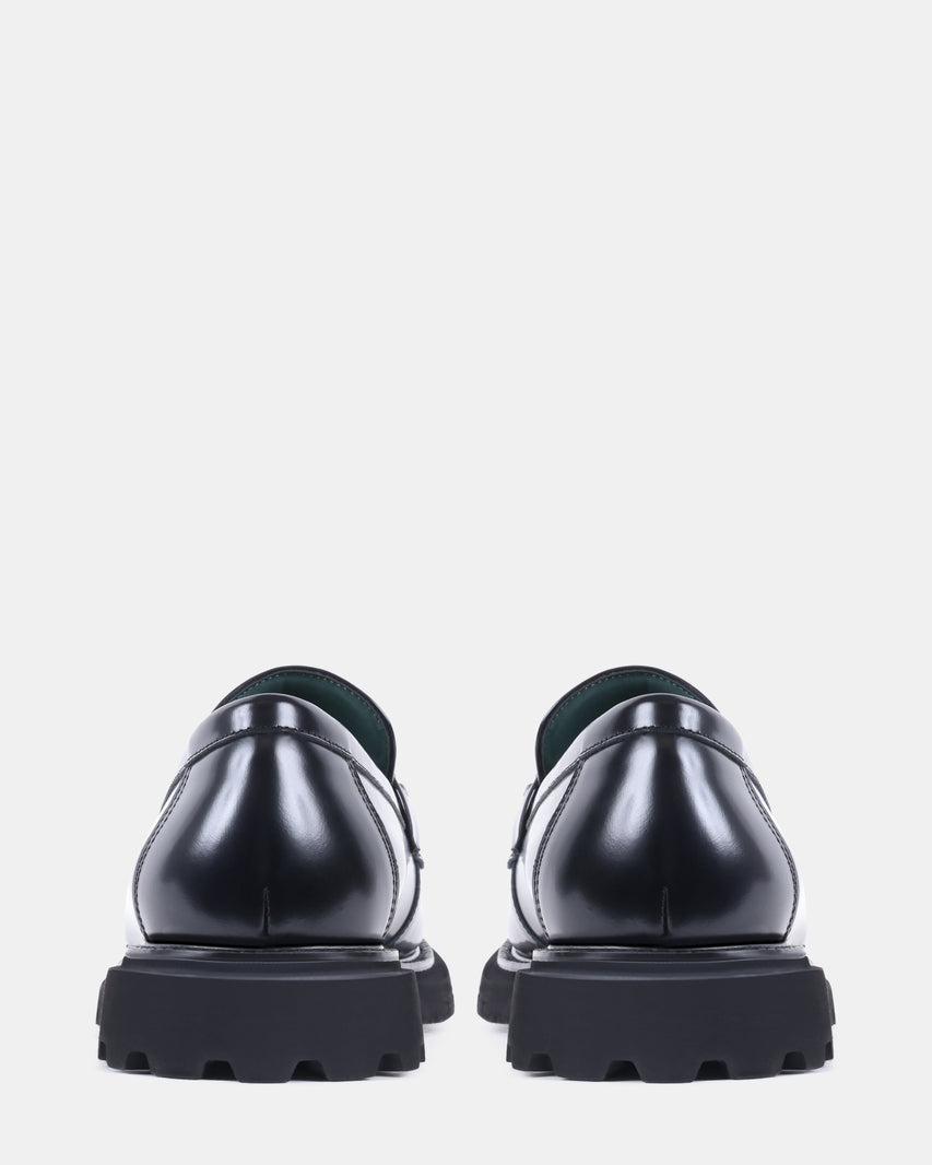 THAYER BLACK LEATHER - Men's Shoes - Steve Madden Canada - view 5
