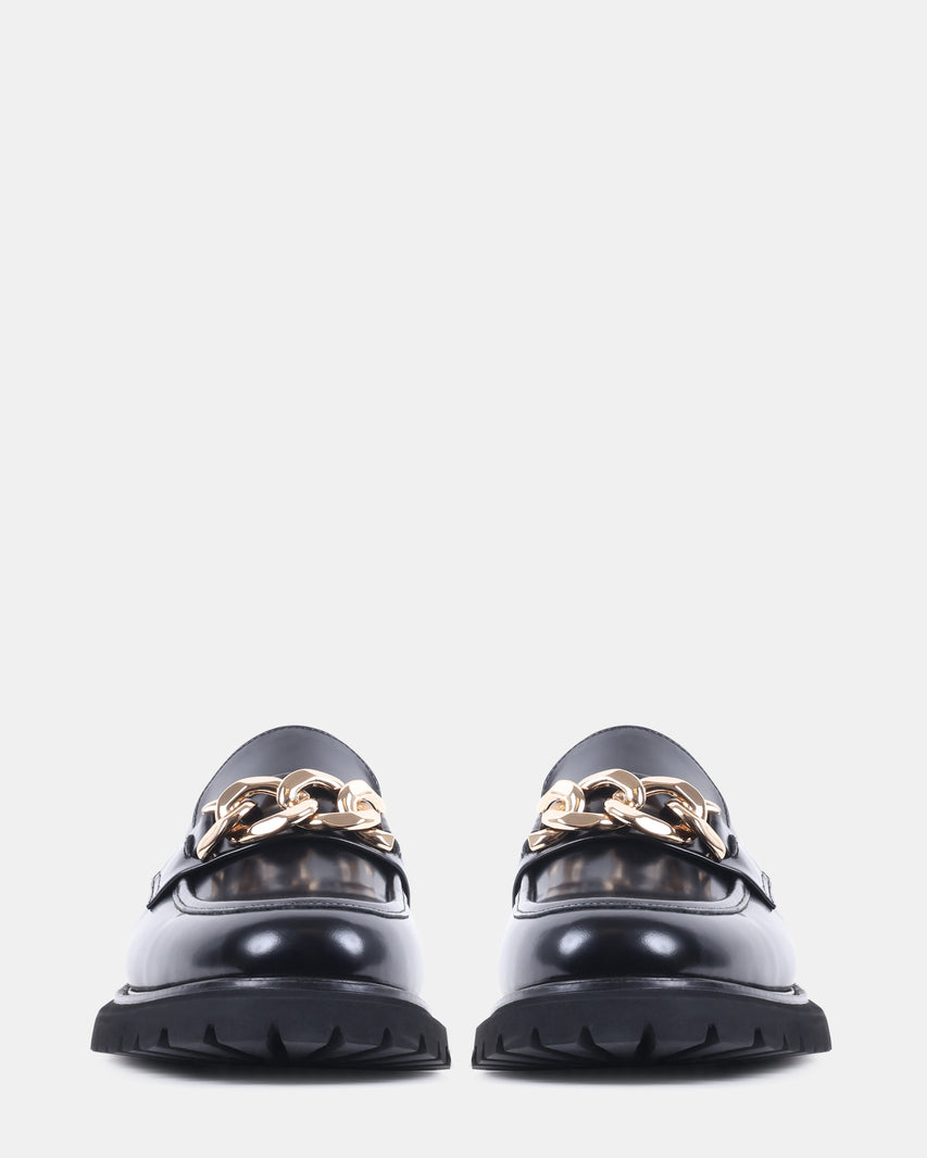 THAYER BLACK LEATHER - Men's Shoes - Steve Madden Canada - view 3