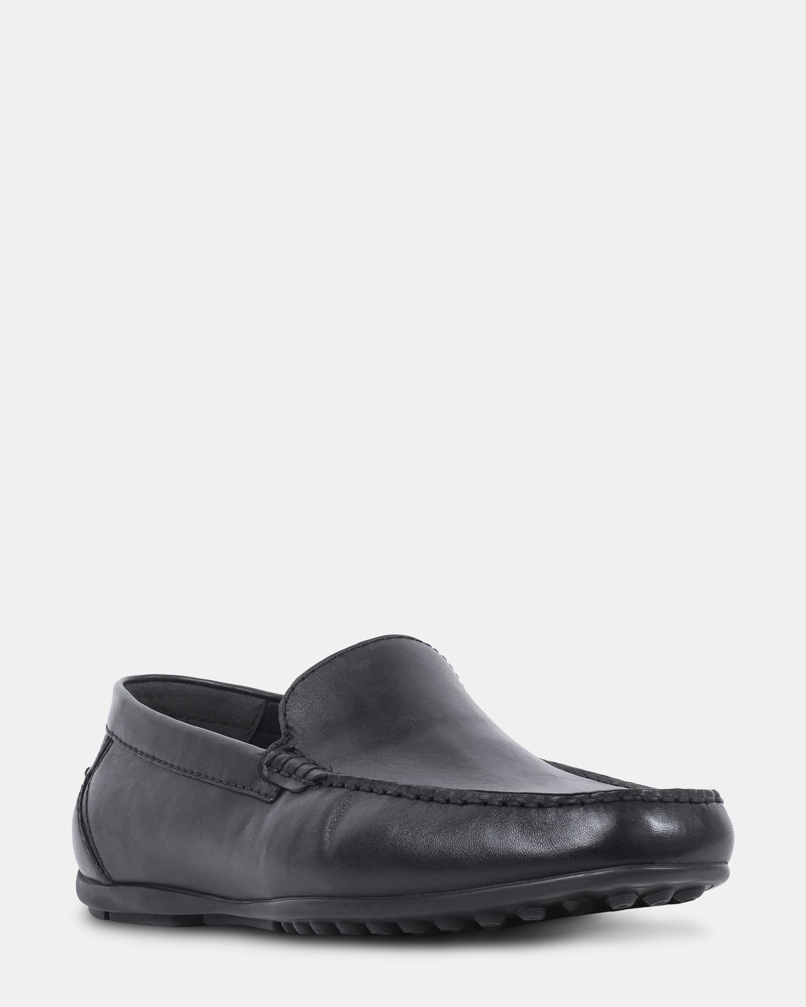 THERON BLACK LEATHER - Men's Shoes - Steve Madden Canada - view 2