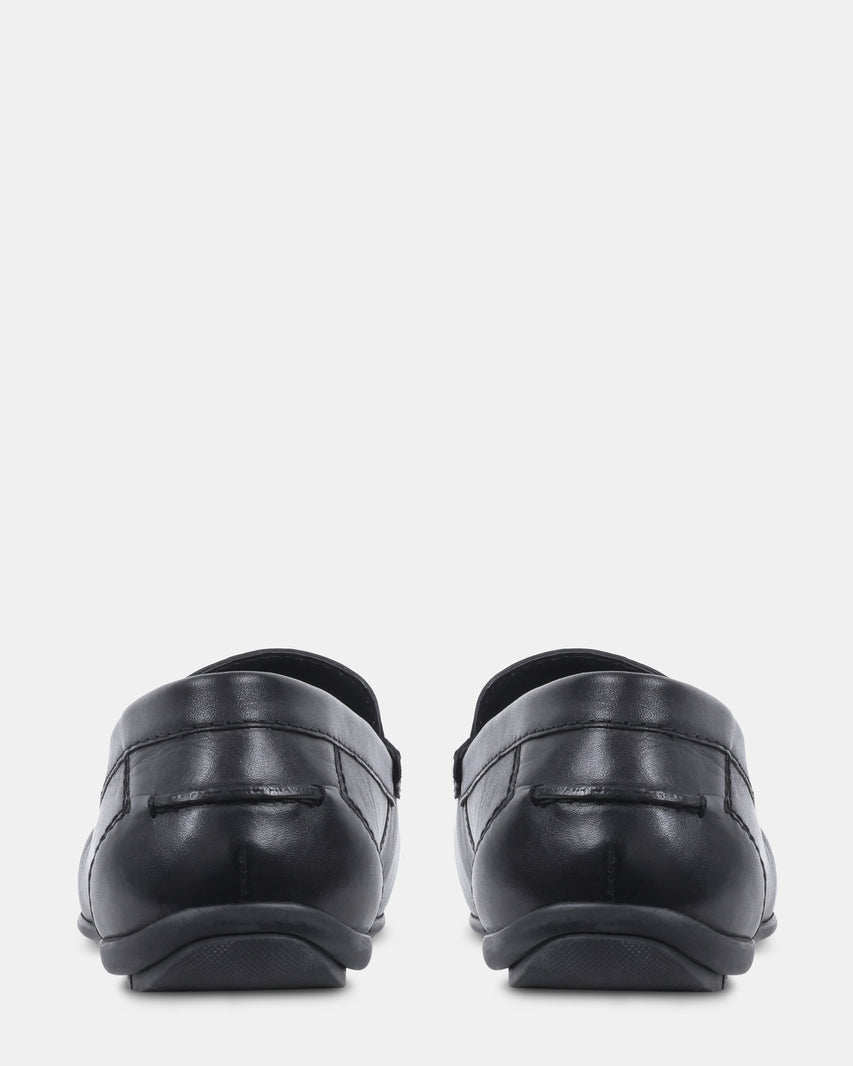 THERON BLACK LEATHER - Men's Shoes - Steve Madden Canada - view 5
