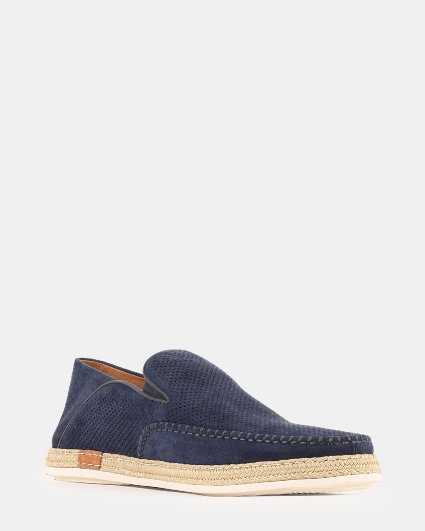 THIAGO NAVY SUEDE - Men's Shoes - Steve Madden Canada - view 2