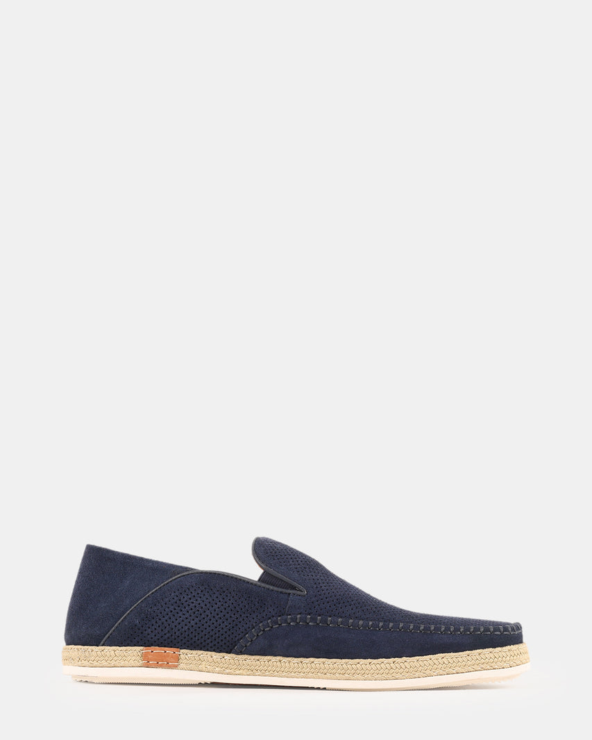 THIAGO NAVY SUEDE - Men's Shoes - Steve Madden Canada