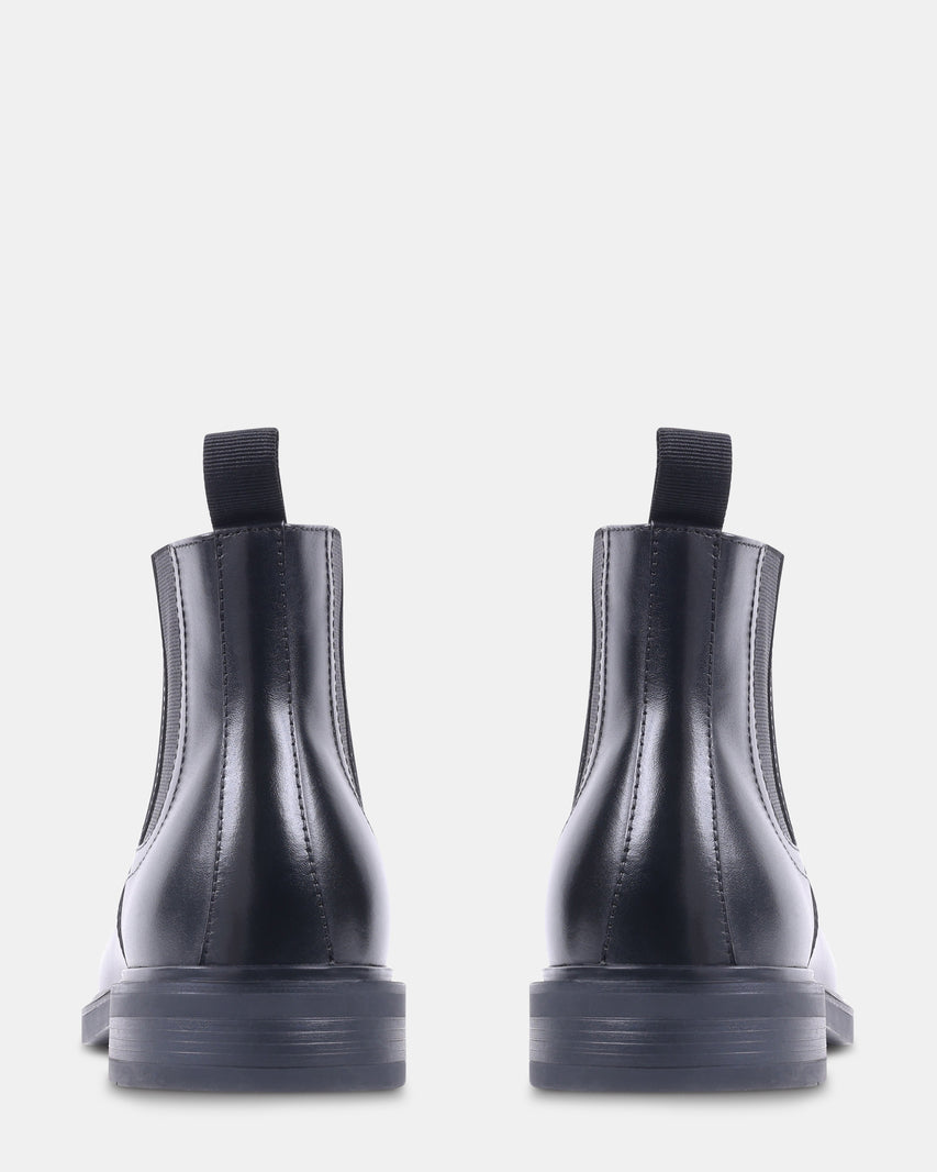 TIPETT BLACK LEATHER - Men's Shoes - Steve Madden Canada - view 5