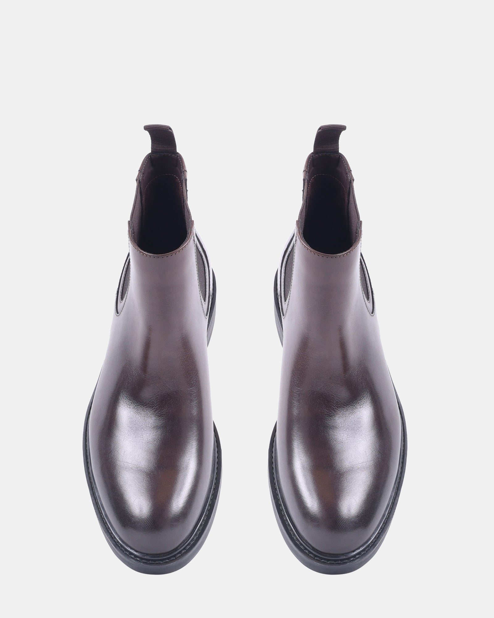 TIPETT BROWN LEATHER - Men's Shoes - Steve Madden Canada - view 4