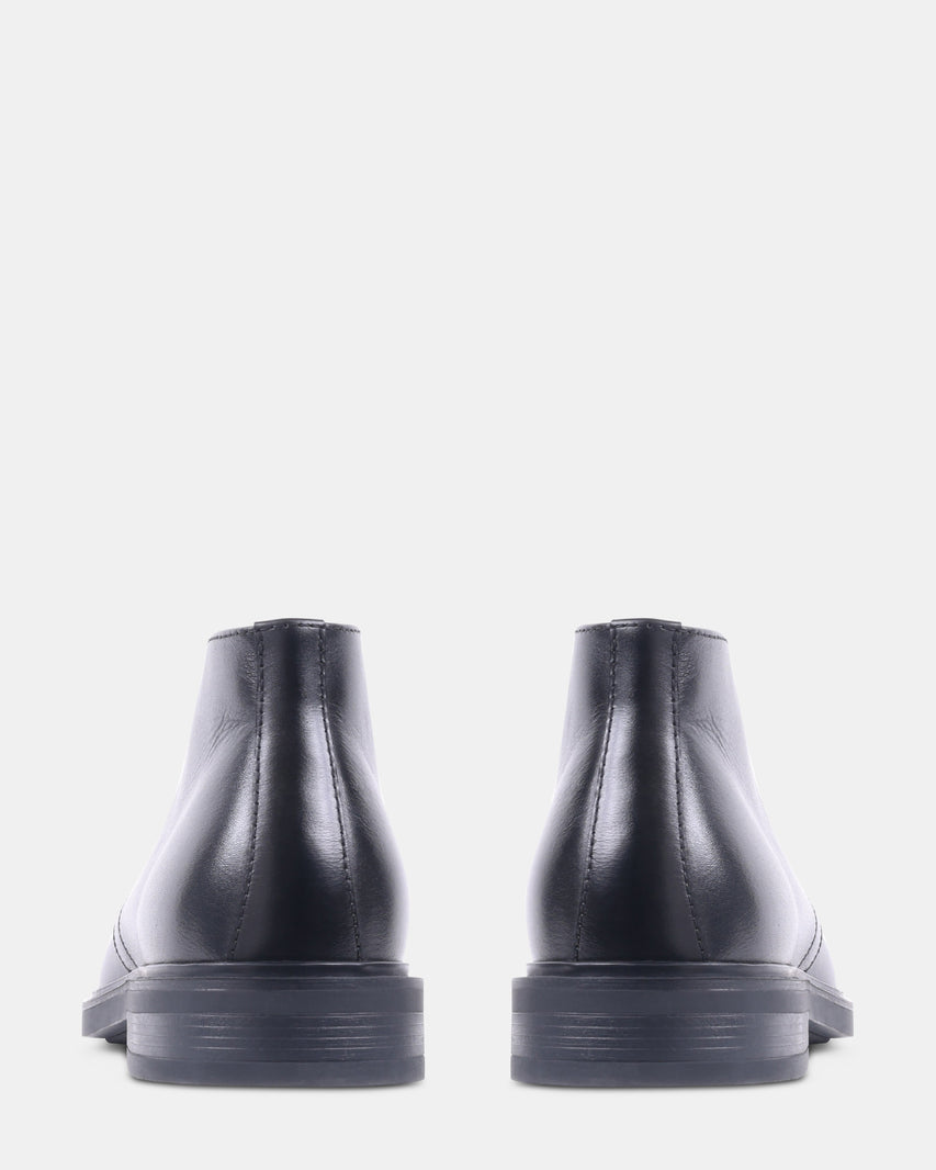 TOFFER BLACK LEATHER - Men's Shoes - Steve Madden Canada - view 5
