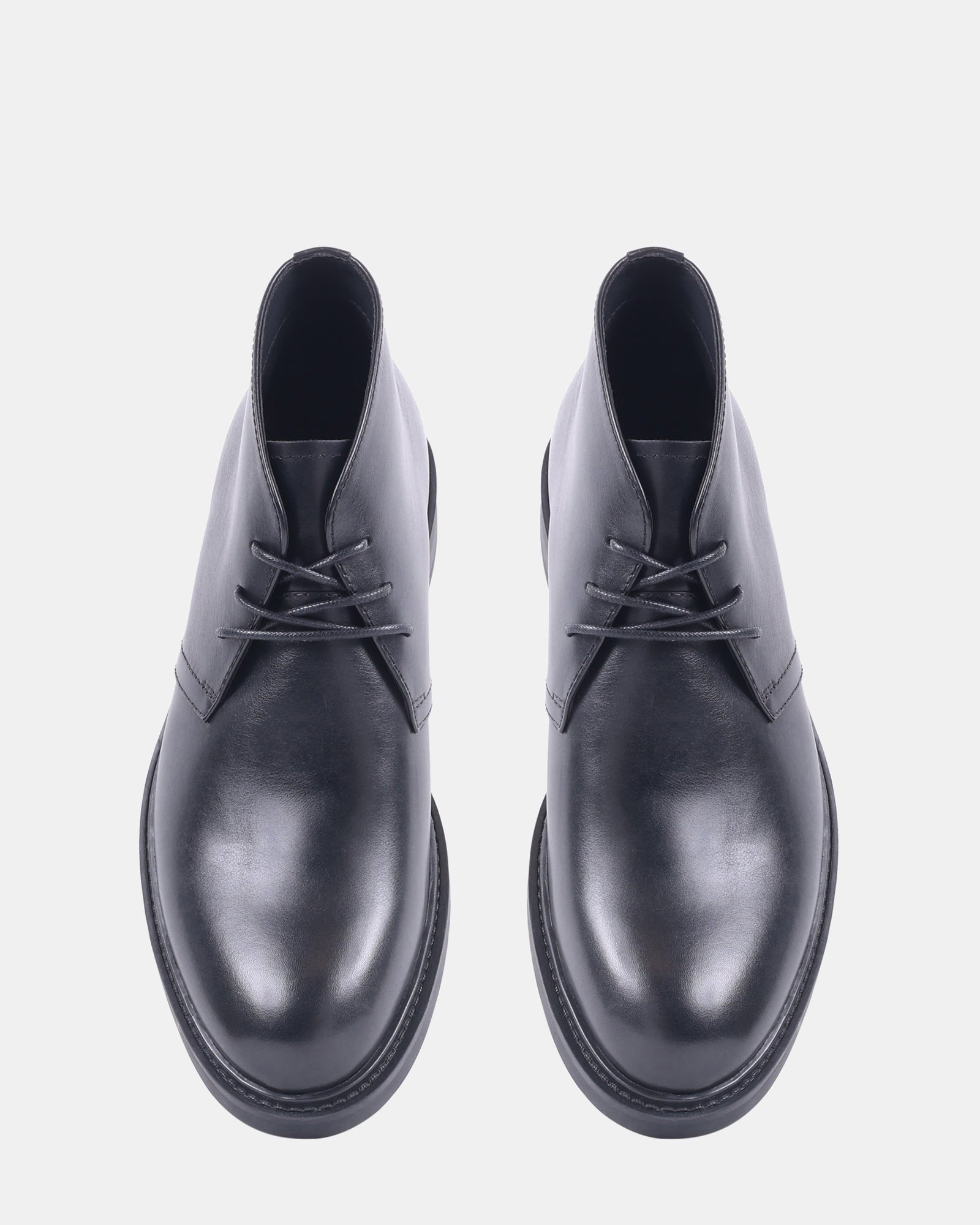 TOFFER BLACK LEATHER - Men's Shoes - Steve Madden Canada - view 4