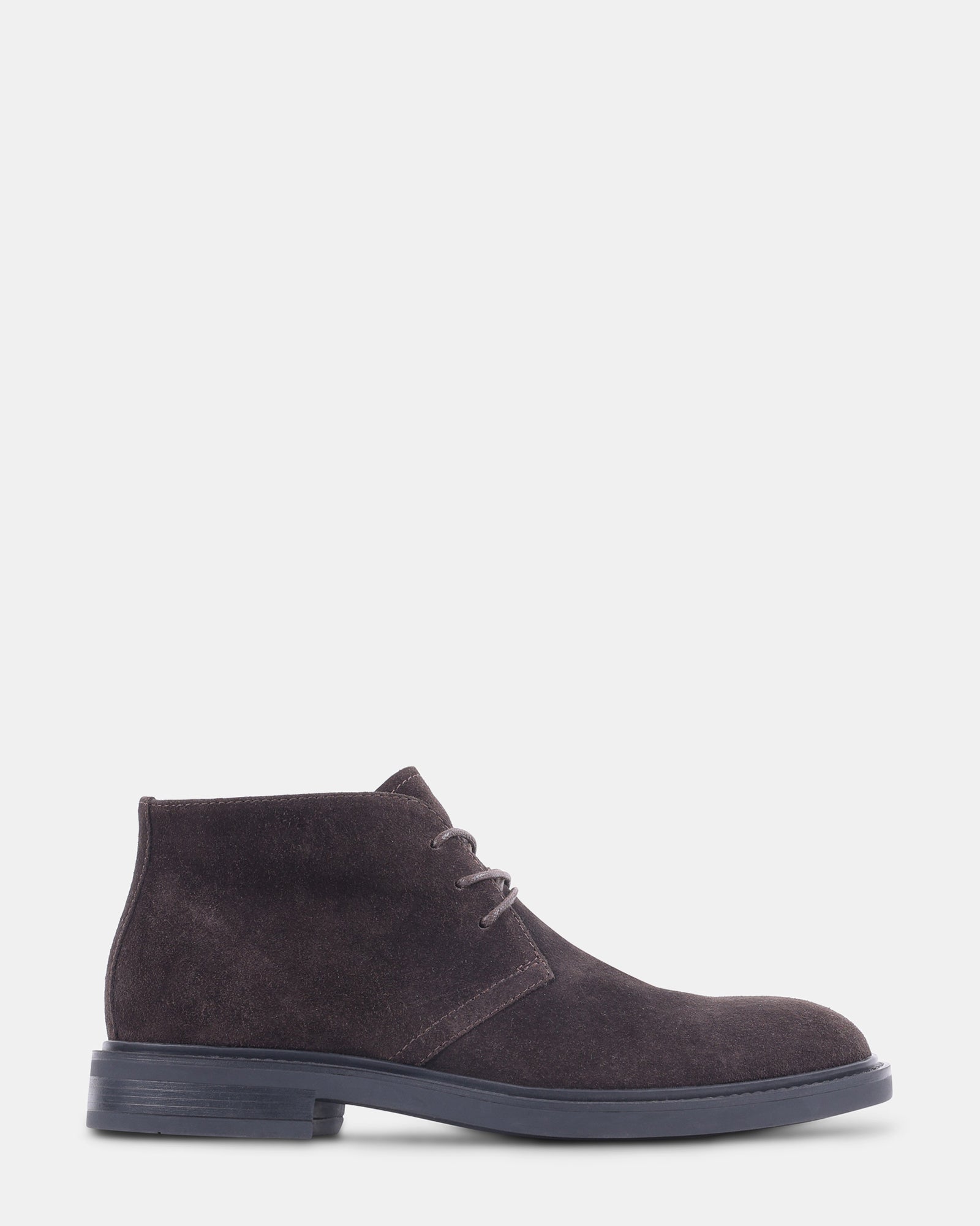 TOFFER DARK BROWN SUEDE - Men's Shoes - Steve Madden Canada