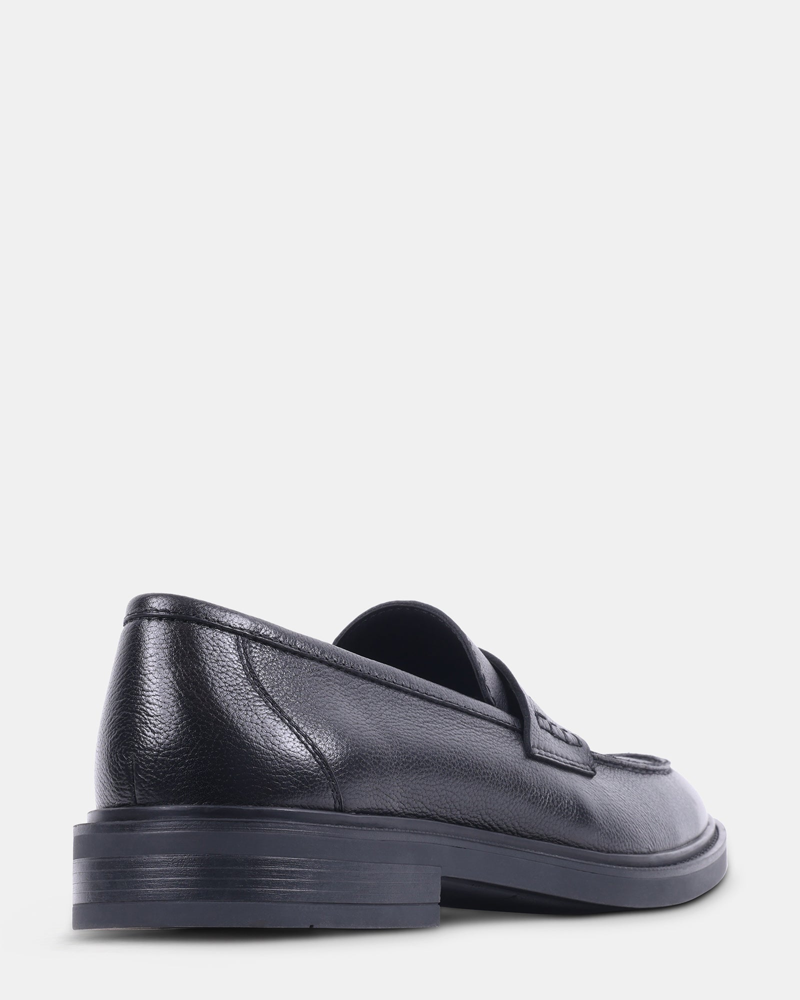 TOLLIS BLACK LEATHER - Men's Shoes - Steve Madden Canada - view 6