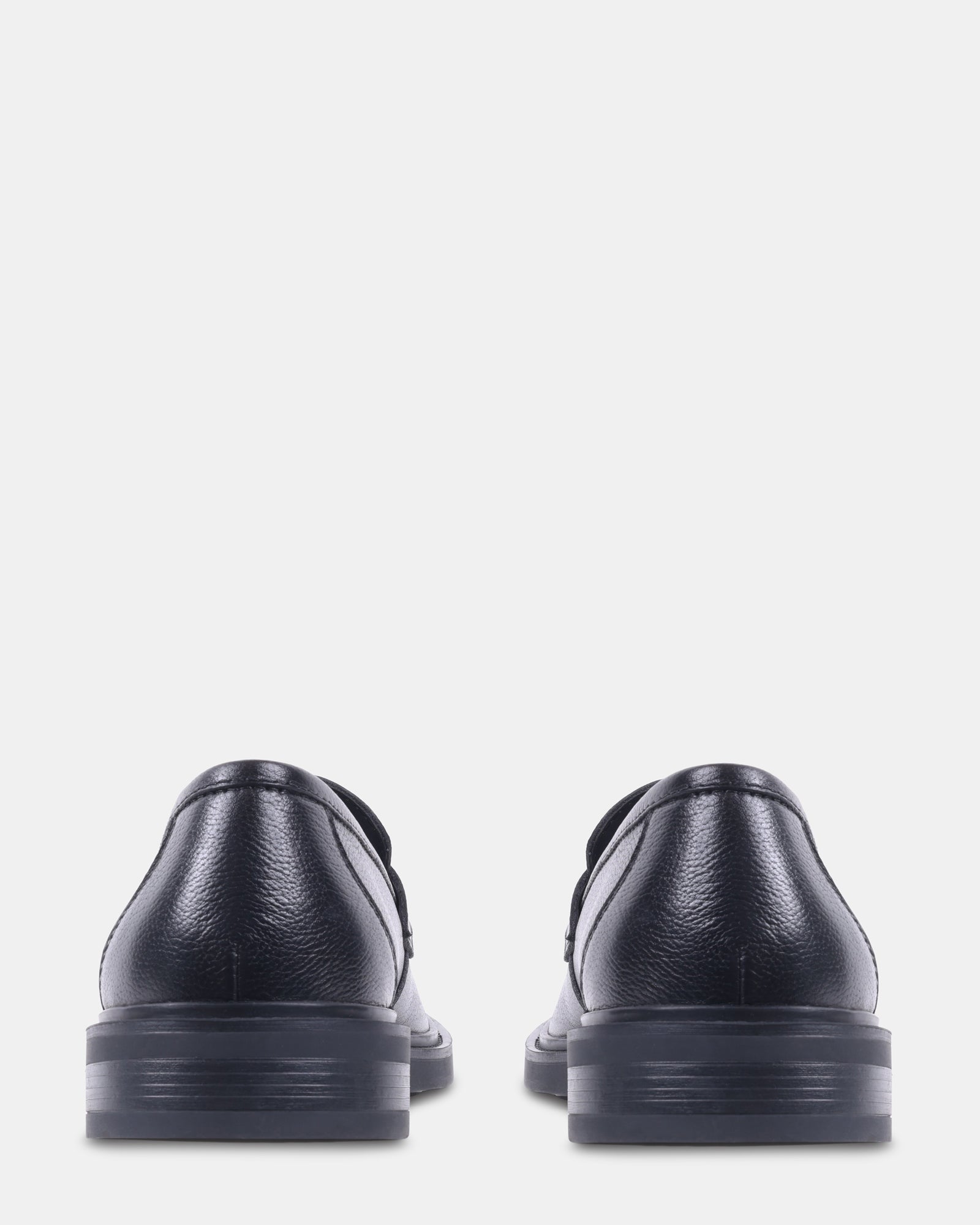 TOLLIS BLACK LEATHER - Men's Shoes - Steve Madden Canada - view 5