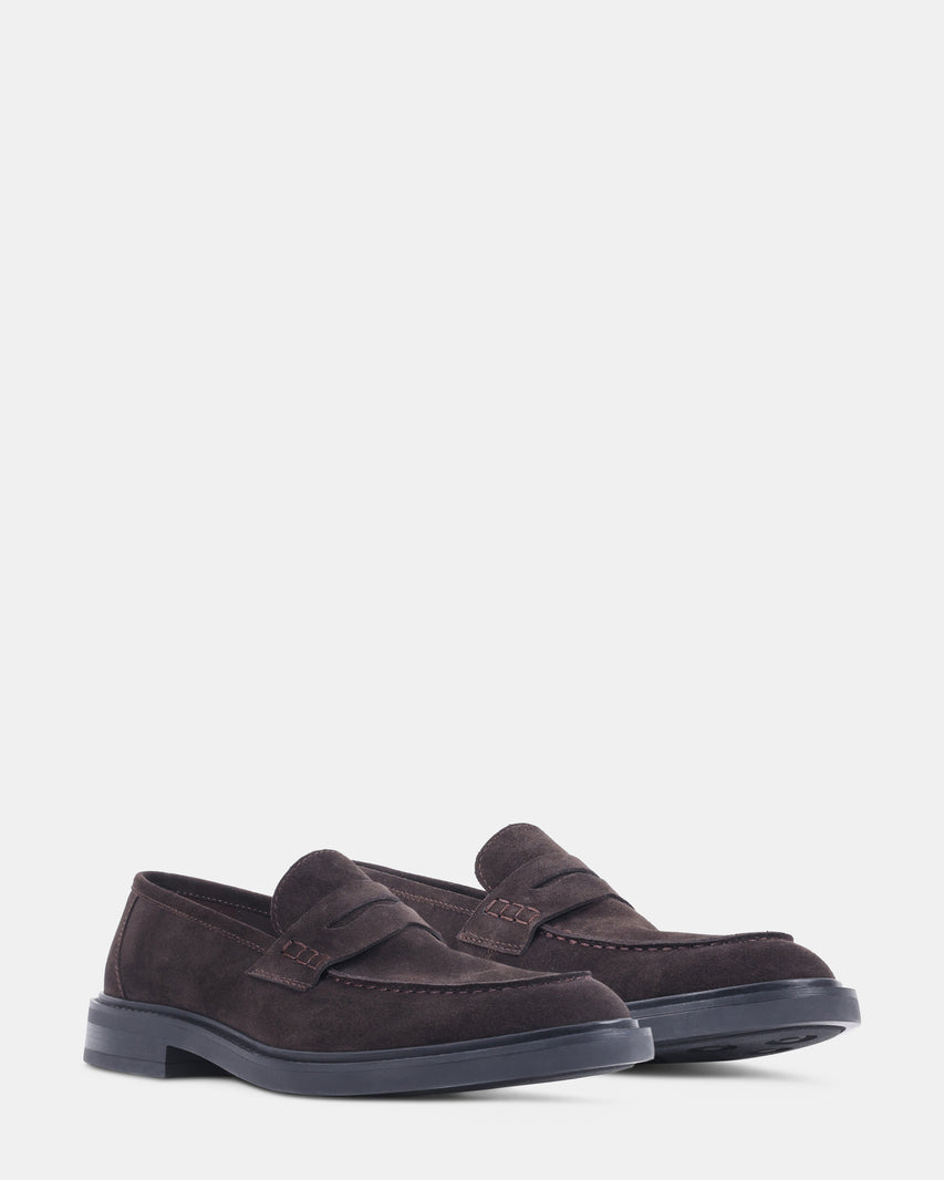 TOLLIS BROWN SUEDE - Men's Shoes - Steve Madden Canada - view 2