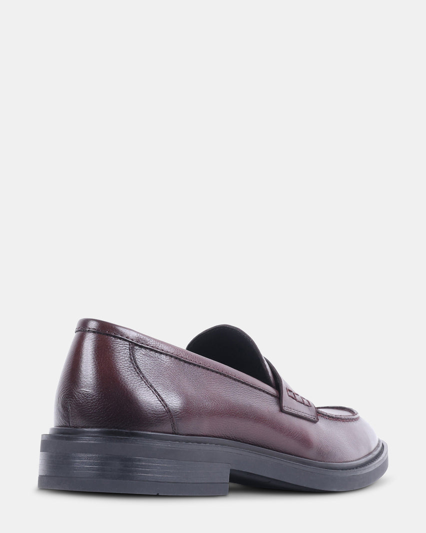 TOLLIS MERLOT LEATHER - Men's Shoes - Steve Madden Canada - view 6