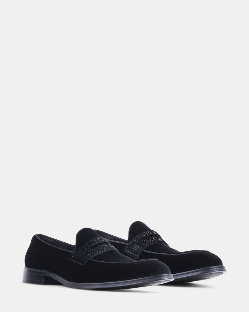 TORREY BLACK VELVET - Men's Shoes - Steve Madden Canada - view 2