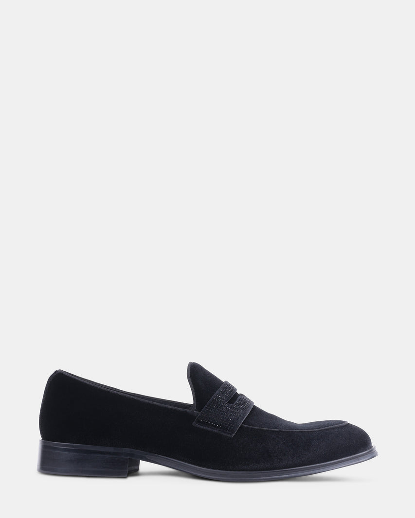 TORREY BLACK VELVET - Men's Shoes - Steve Madden Canada