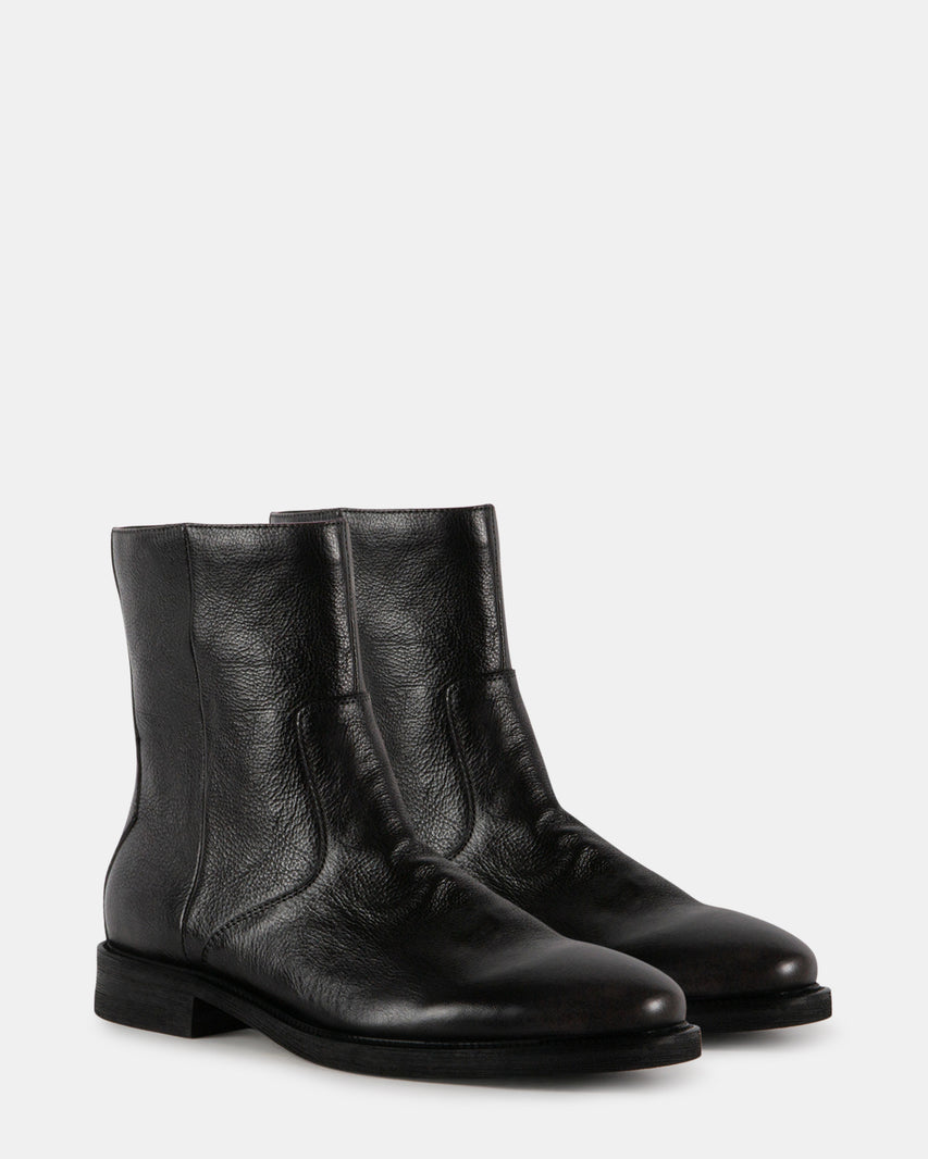 TRAVERSE BLACK LEATHER - Men's Shoes - Steve Madden Canada - view 2
