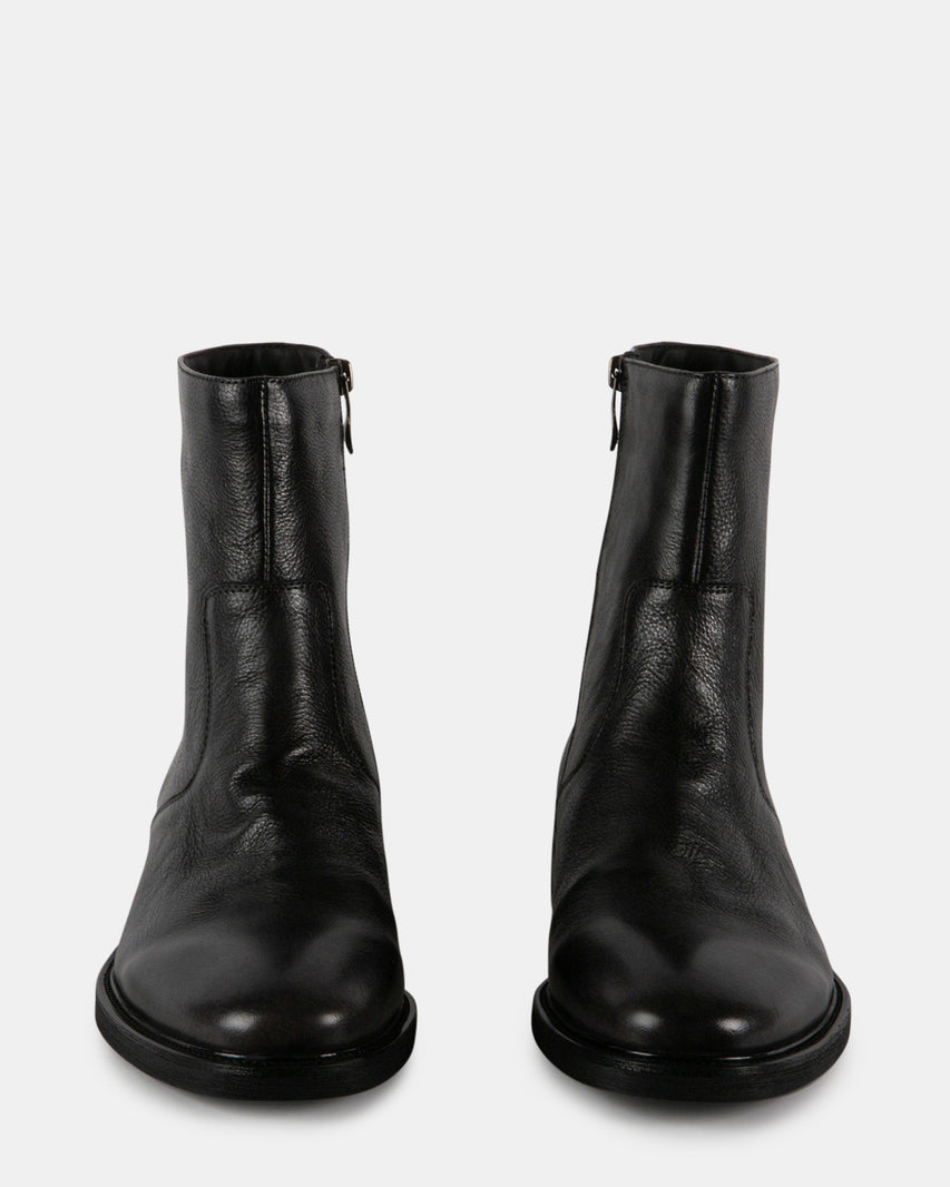 TRAVERSE BLACK LEATHER - Men's Shoes - Steve Madden Canada - view 3