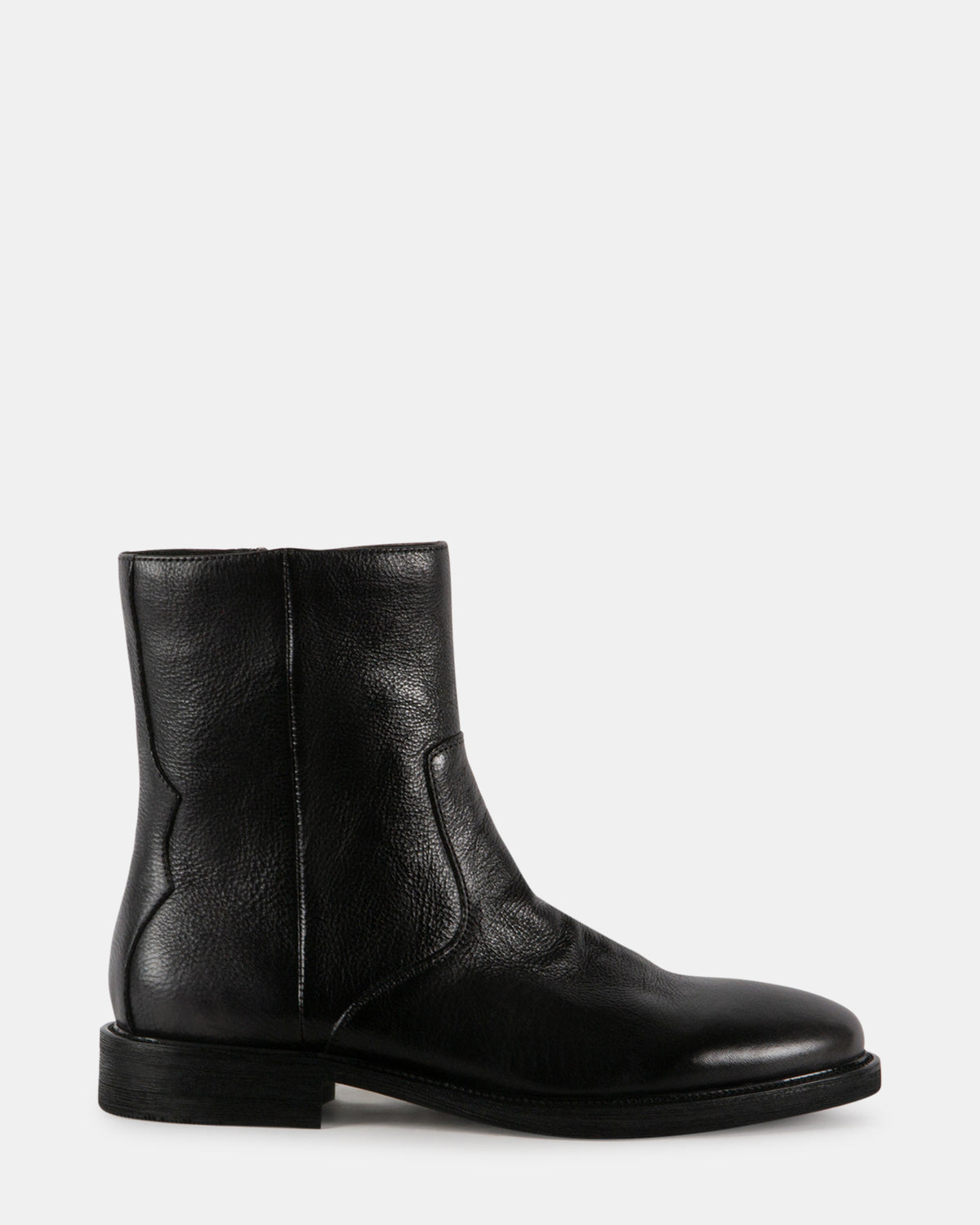 TRAVERSE BLACK LEATHER - Men's Shoes - Steve Madden Canada