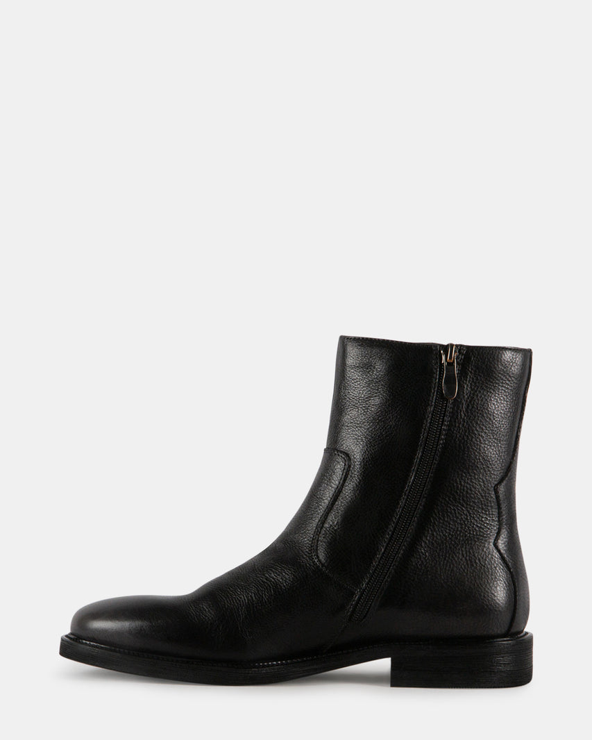 TRAVERSE BLACK LEATHER - Men's Shoes - Steve Madden Canada - view 4