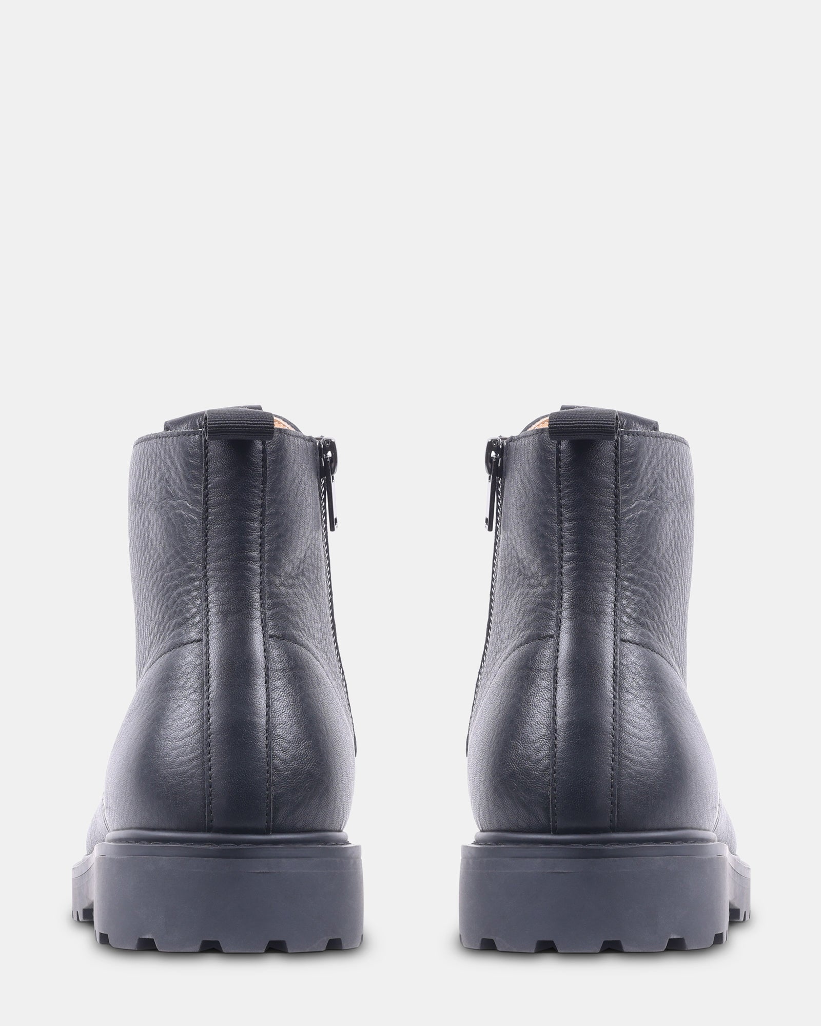 UGGO BLACK LEATHER - Men's Shoes - Steve Madden Canada - view 6