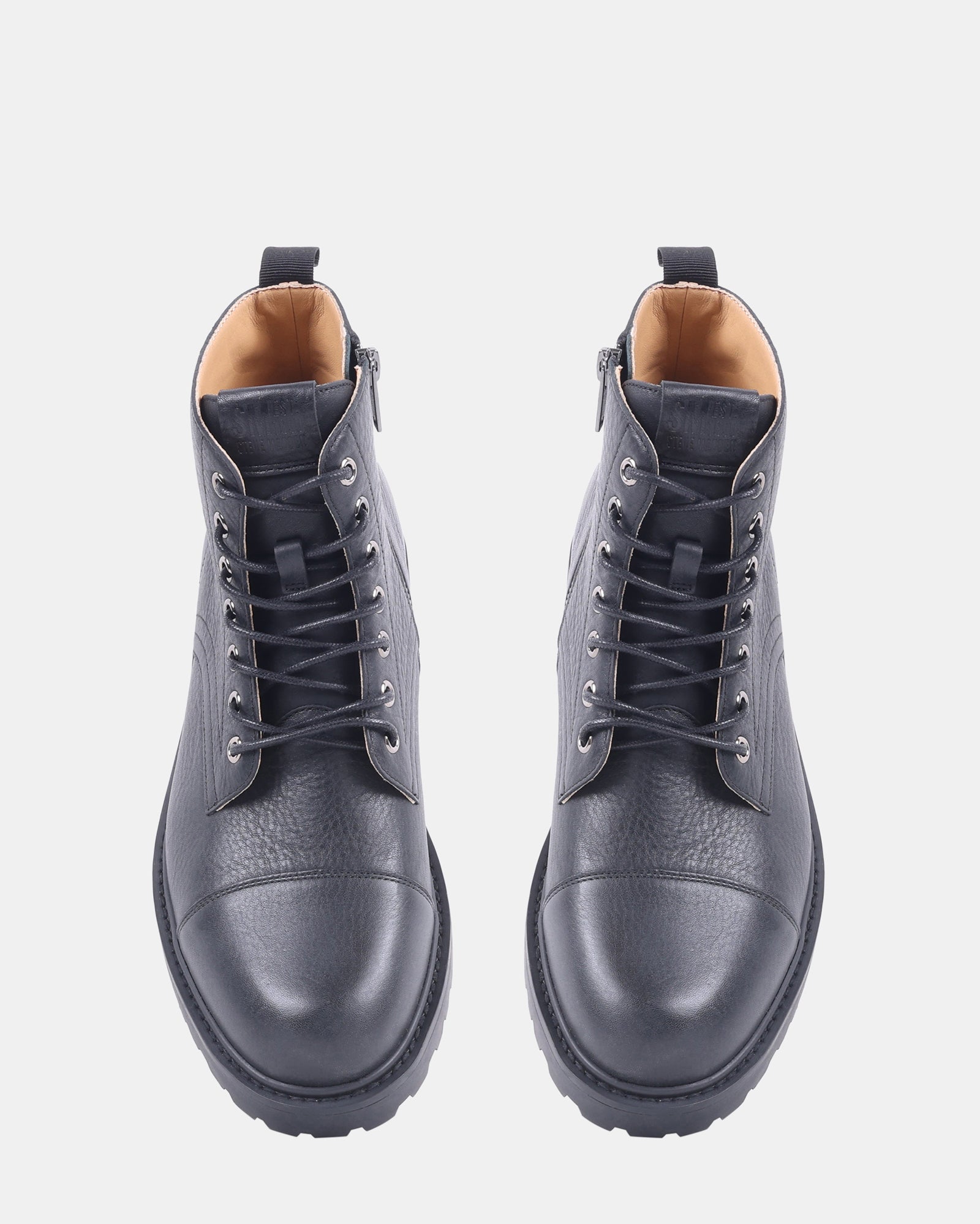 UGGO BLACK LEATHER - Men's Shoes - Steve Madden Canada - view 5