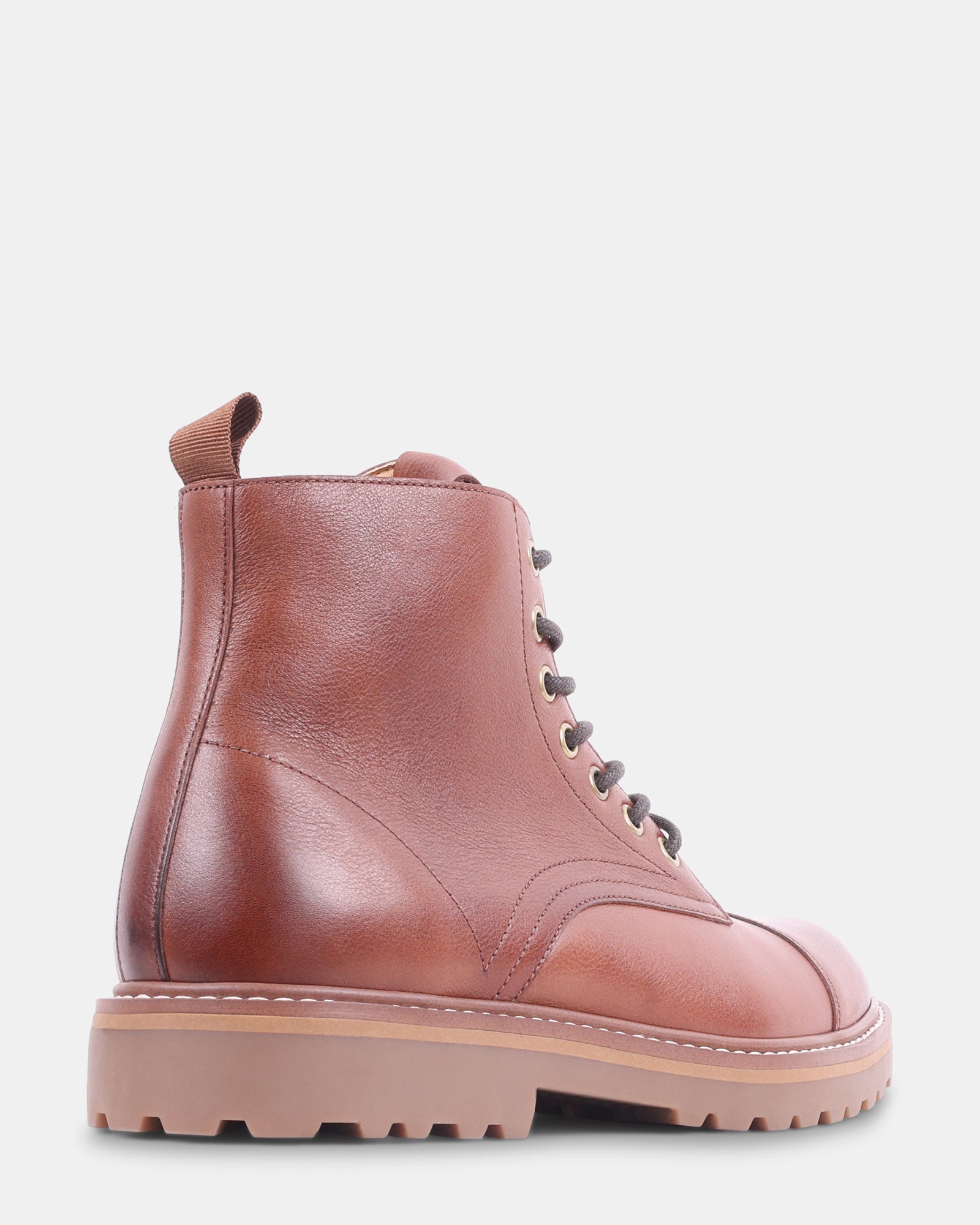 UGGO COGNAC LEATHER - Men's Shoes - Steve Madden Canada - view 7