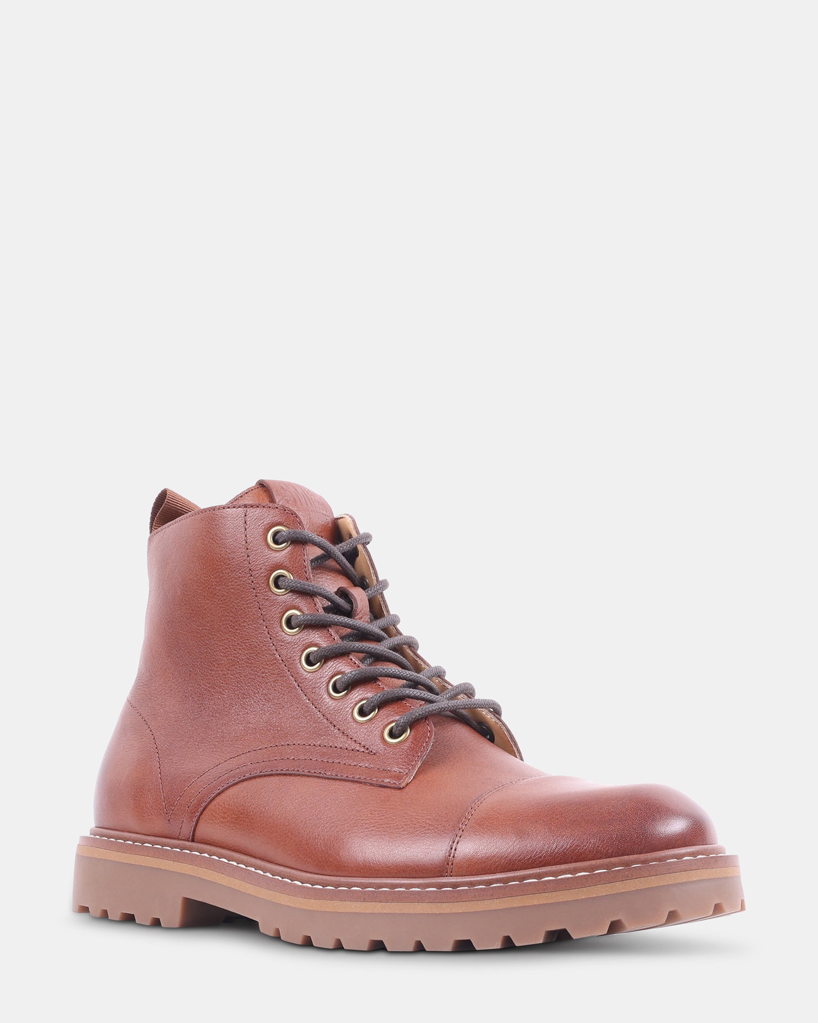 UGGO COGNAC LEATHER - Men's Shoes - Steve Madden Canada - view 2