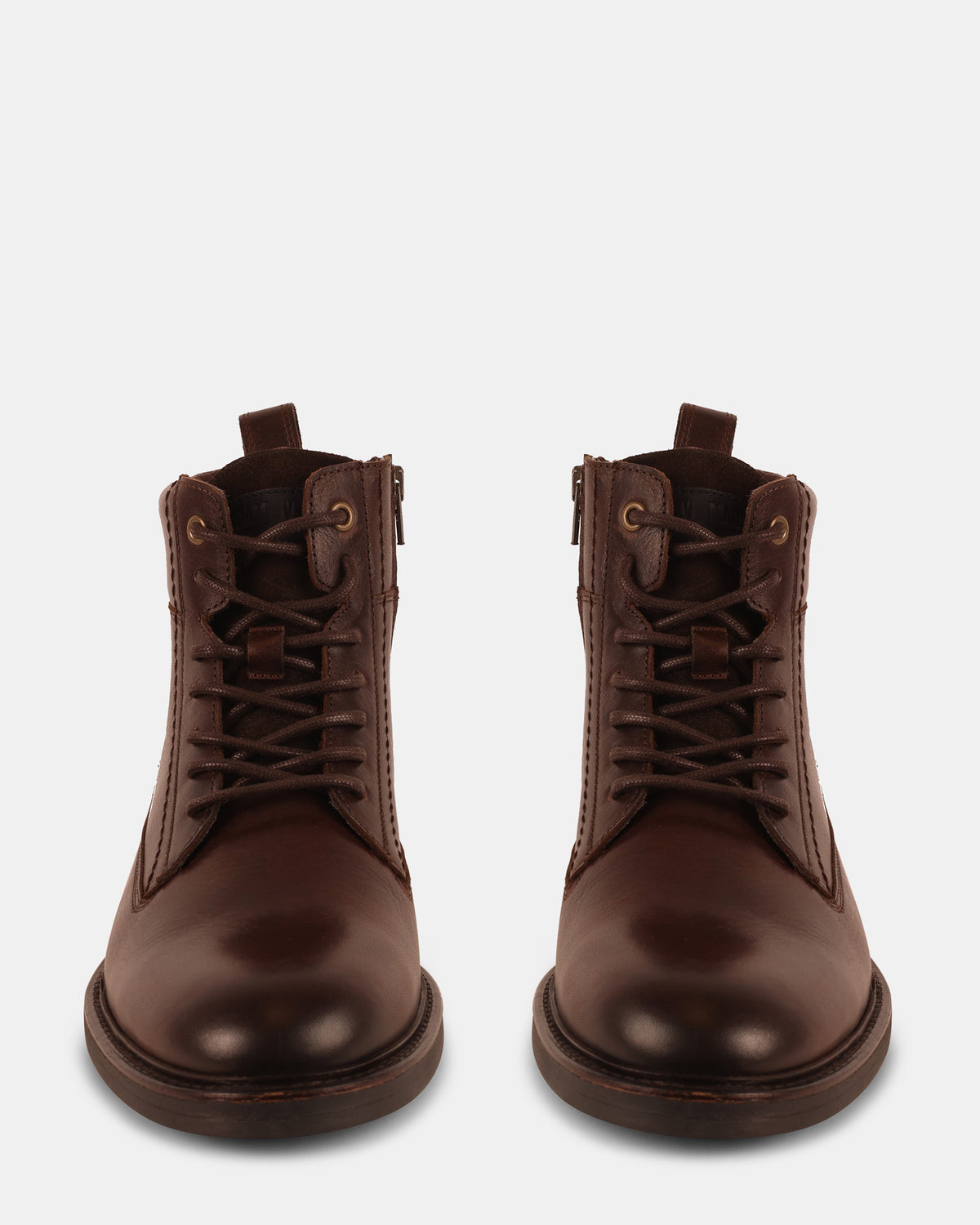 UNCANNY BROWN LEATHER - Men's Shoes - Steve Madden Canada - view 3