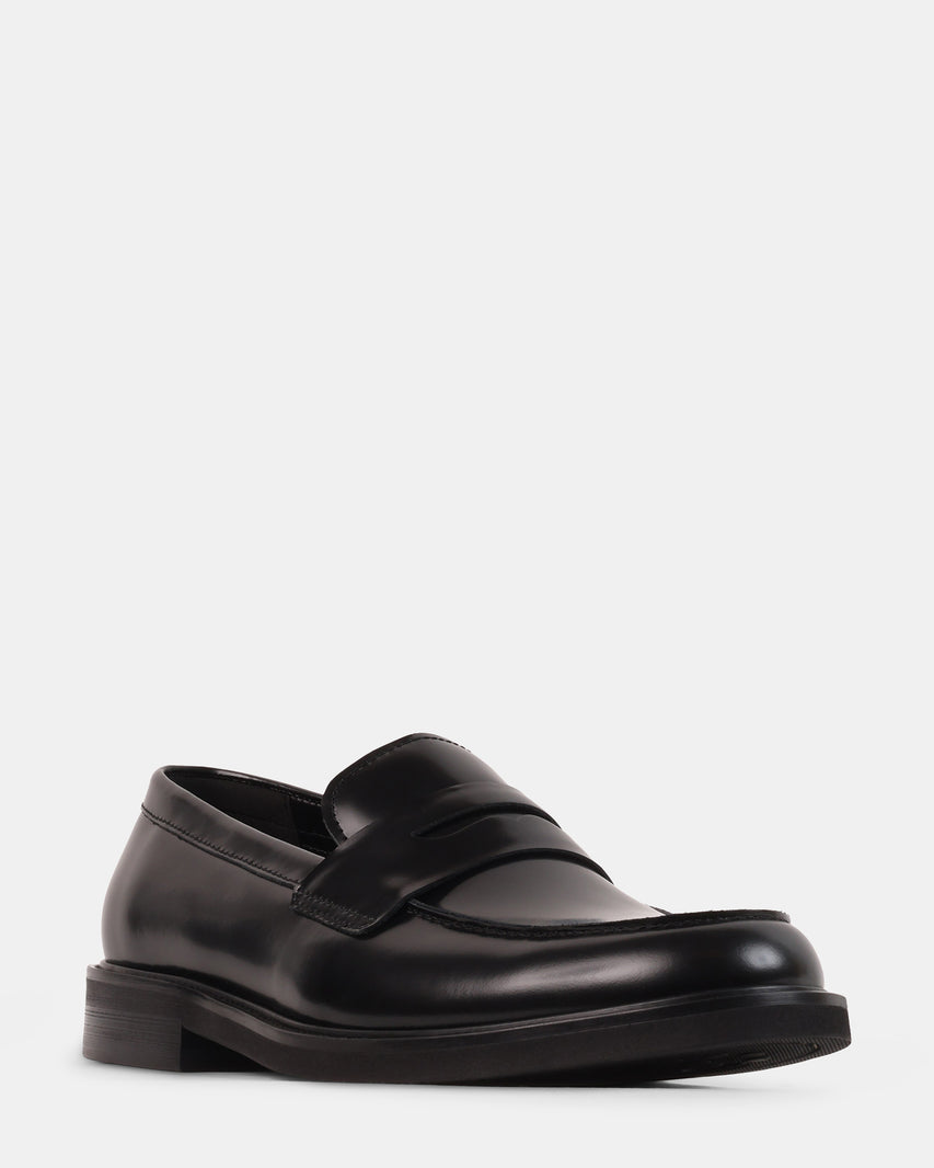 VANCEEE BLACK LEATHER - Men's Shoes - Steve Madden Canada - view 2