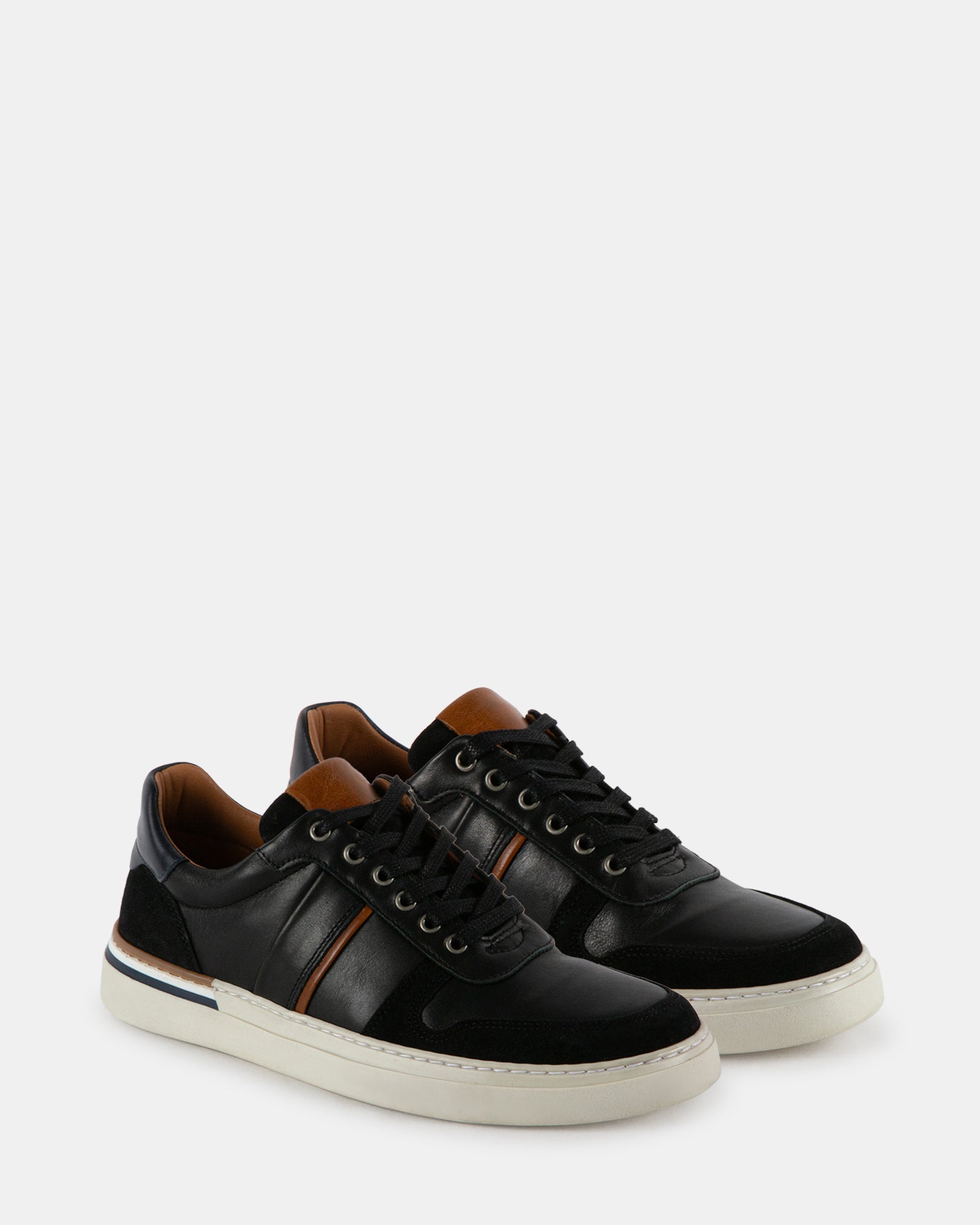 WAYLINN BLACK LEATHER - Men's Shoes - Steve Madden Canada - view 2