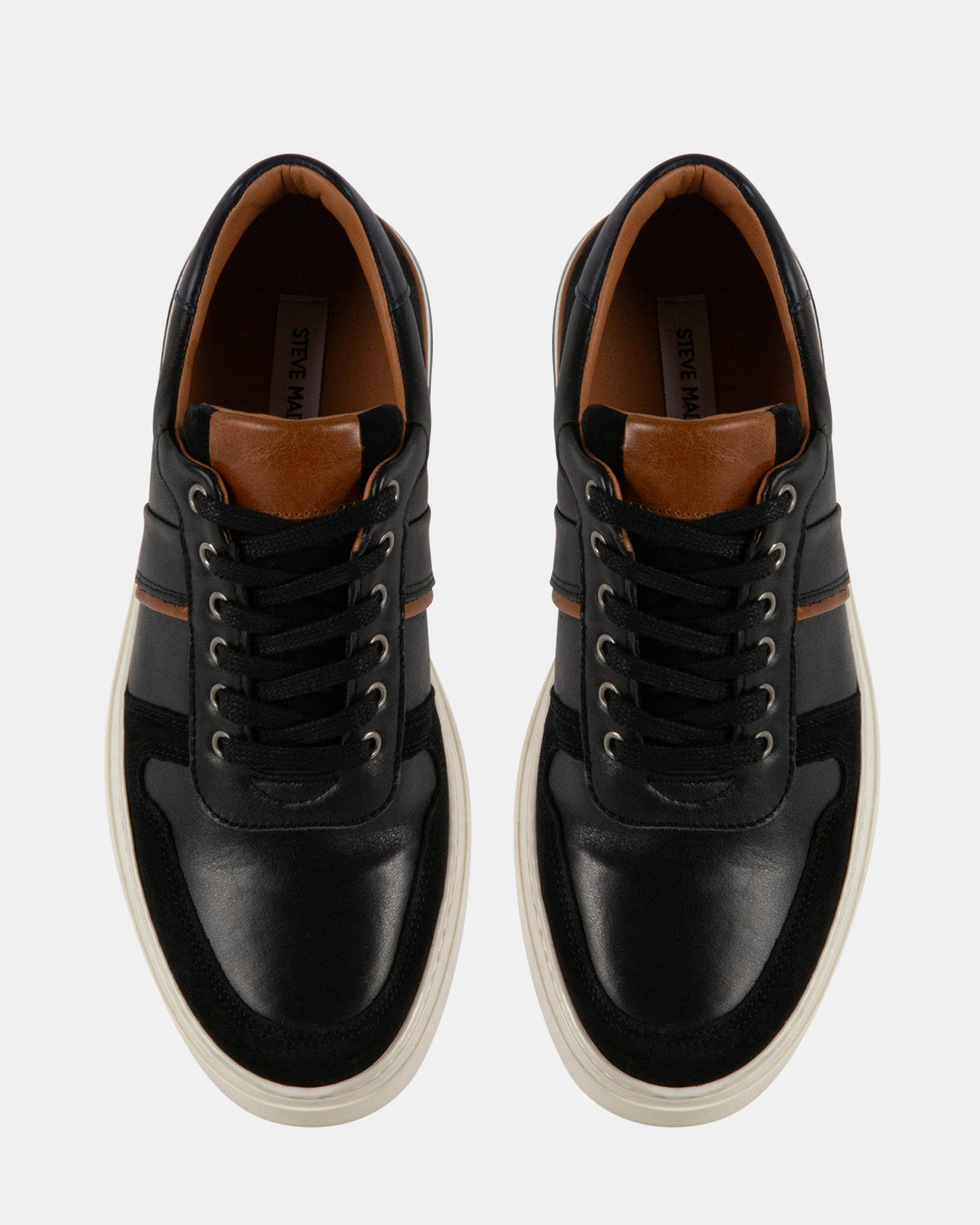 WAYLINN BLACK LEATHER - Men's Shoes - Steve Madden Canada - view 4