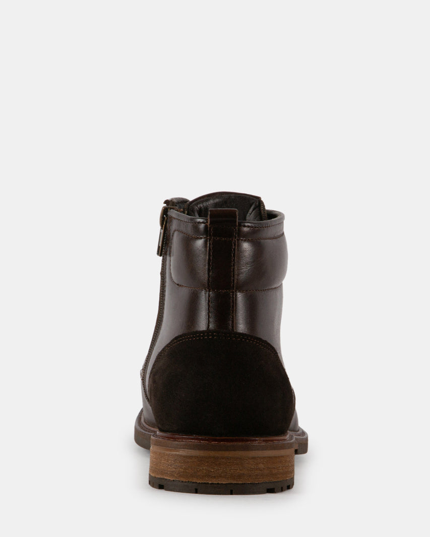 WESTTINN BROWN LEATHER - Men's Shoes - Steve Madden Canada - view 5