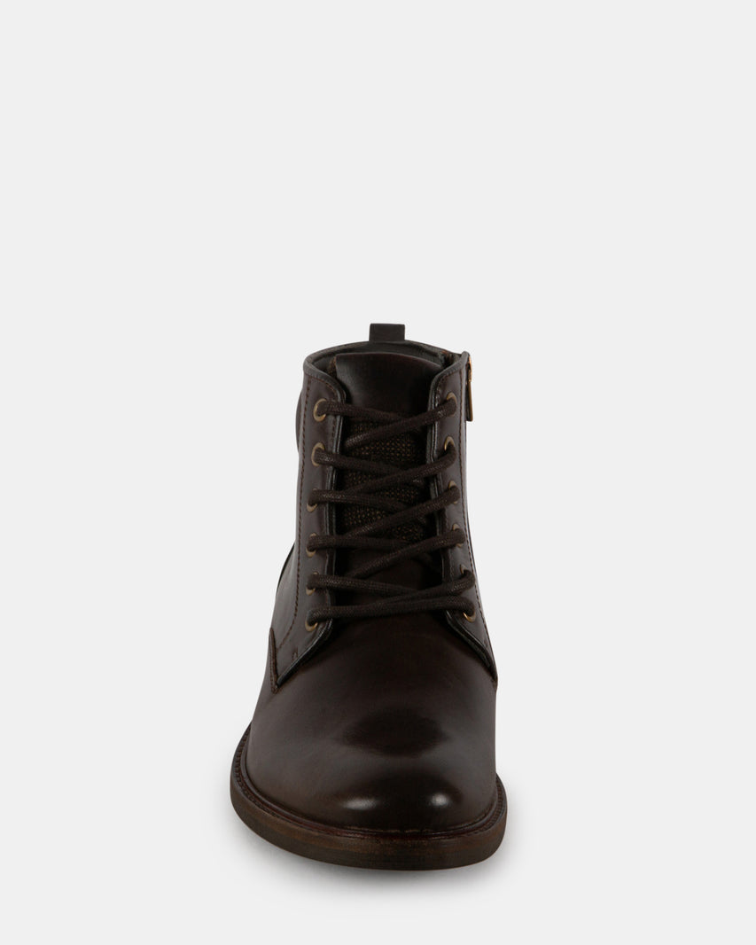 WESTTINN BROWN LEATHER - Men's Shoes - Steve Madden Canada - view 3