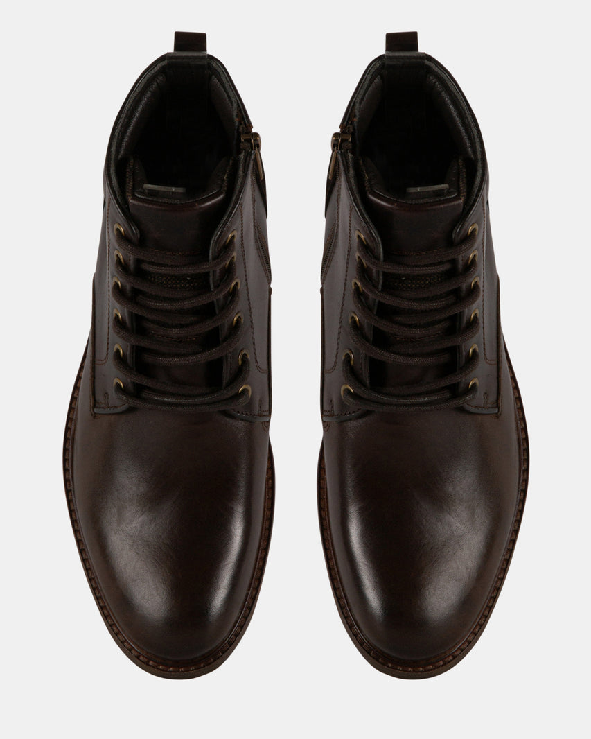 WESTTINN BROWN LEATHER - Men's Shoes - Steve Madden Canada - view 4