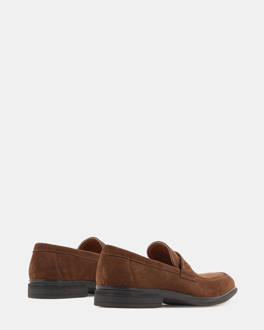 YANIS BROWN SUEDE - Men's Shoes - Steve Madden Canada - view 6
