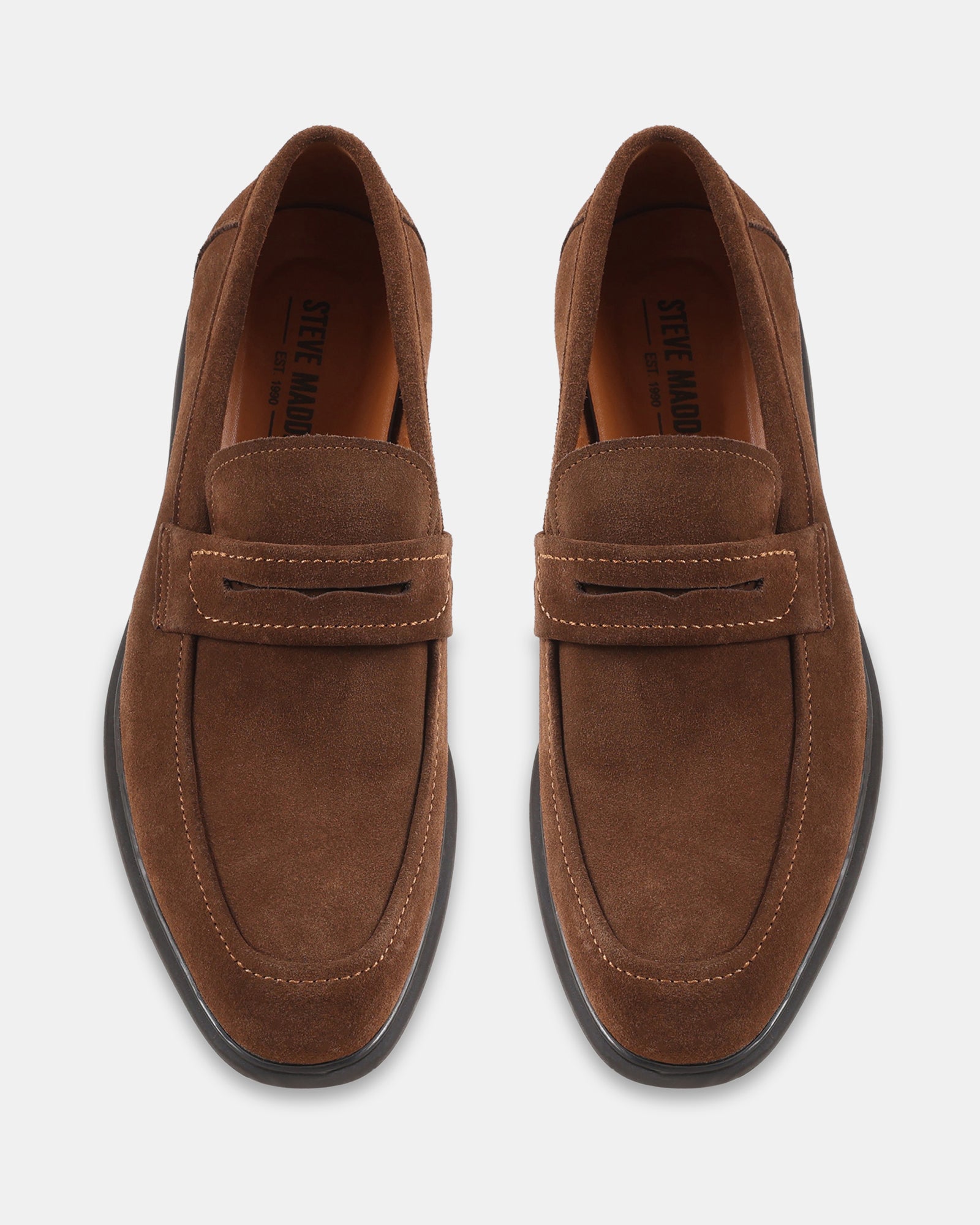 YANIS BROWN SUEDE - Men's Shoes - Steve Madden Canada - view 4