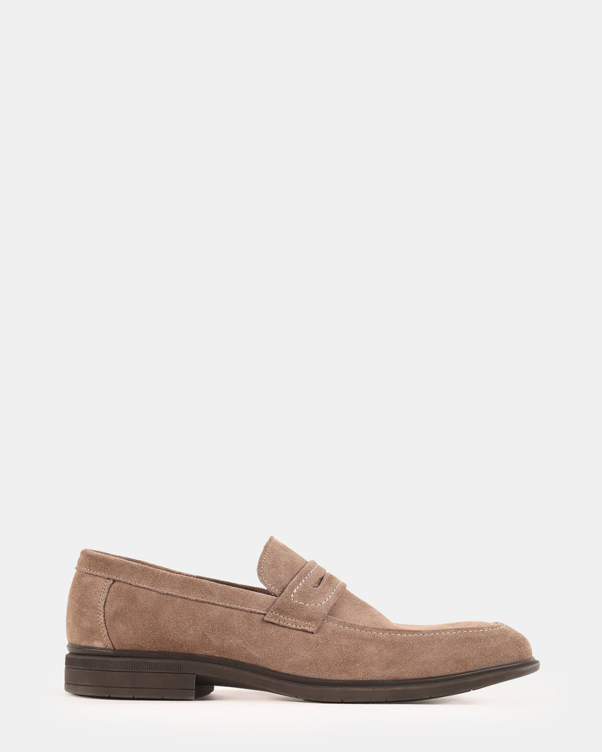 YANIS TAUPE SUEDE - Men's Shoes - Steve Madden Canada