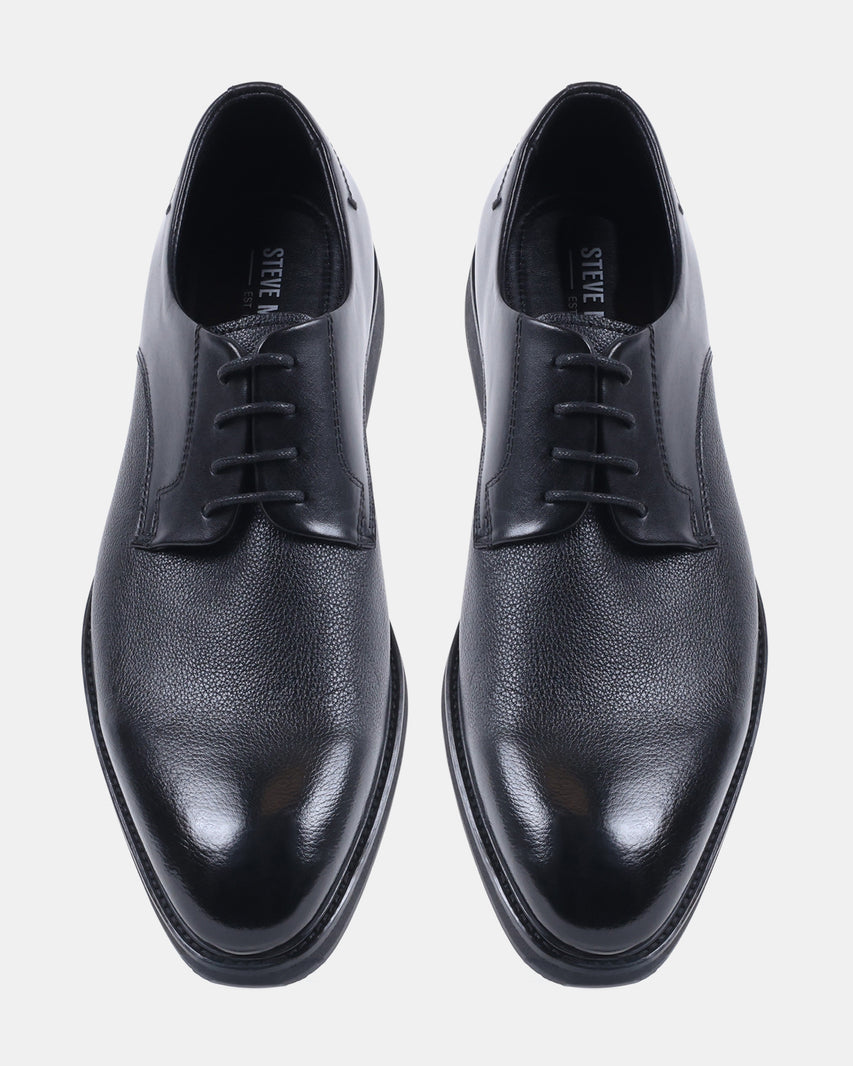 ZADEN BLACK LEATHER - Men's Shoes - Steve Madden Canada - view 4