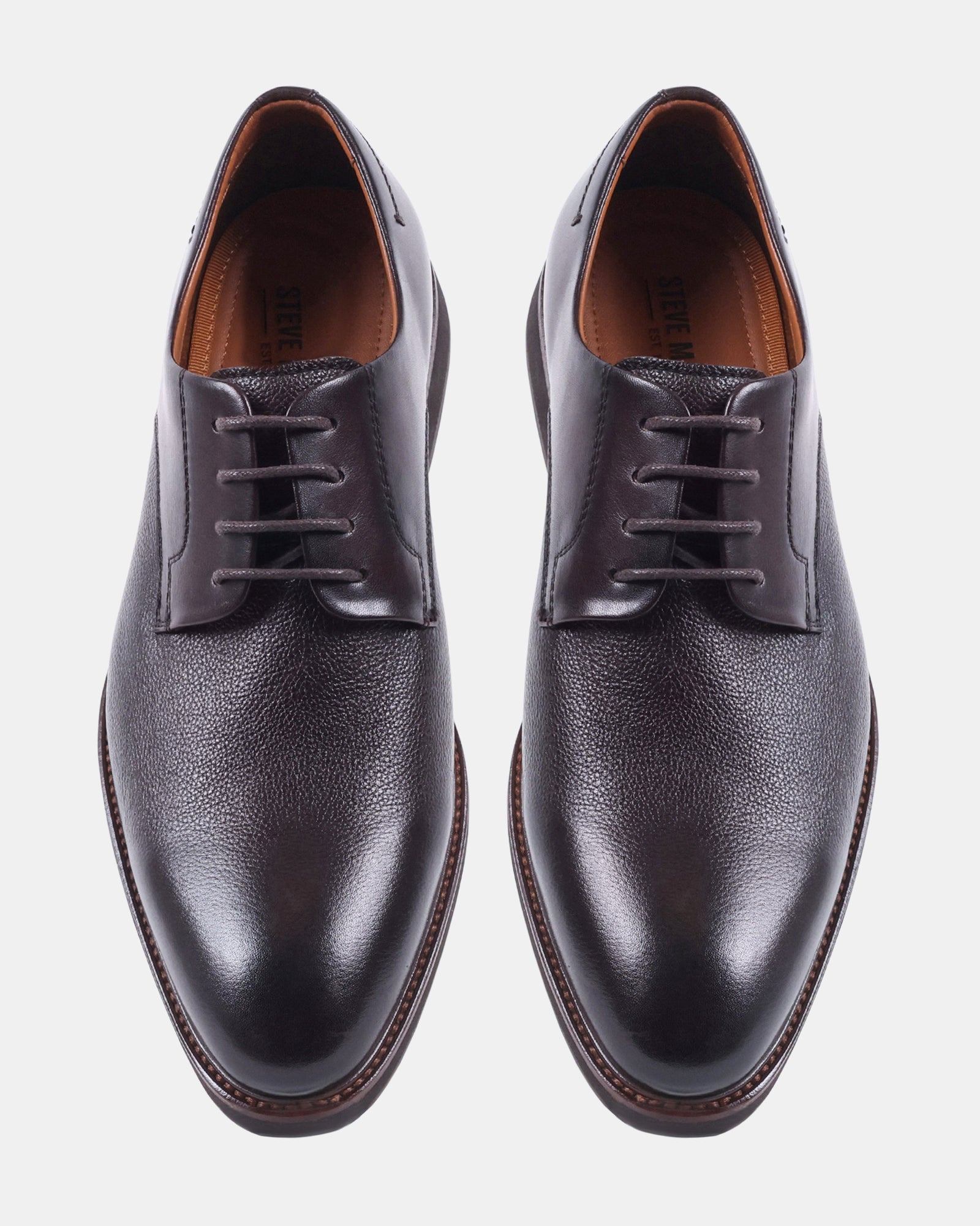 ZADEN BROWN LEATHER - Men's Shoes - Steve Madden Canada - view 4