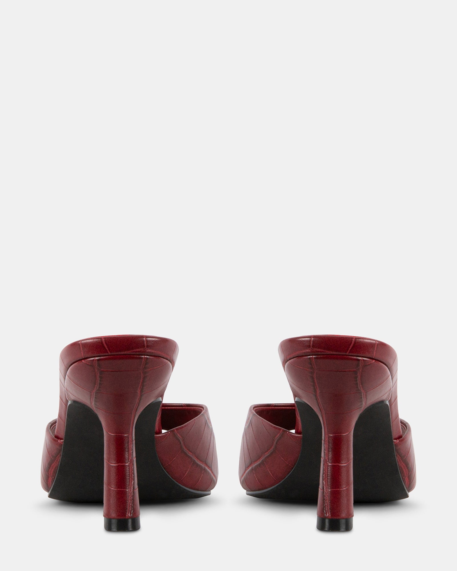 DANNA Natural Exotic Slip-On Mules Women's Designer Heels