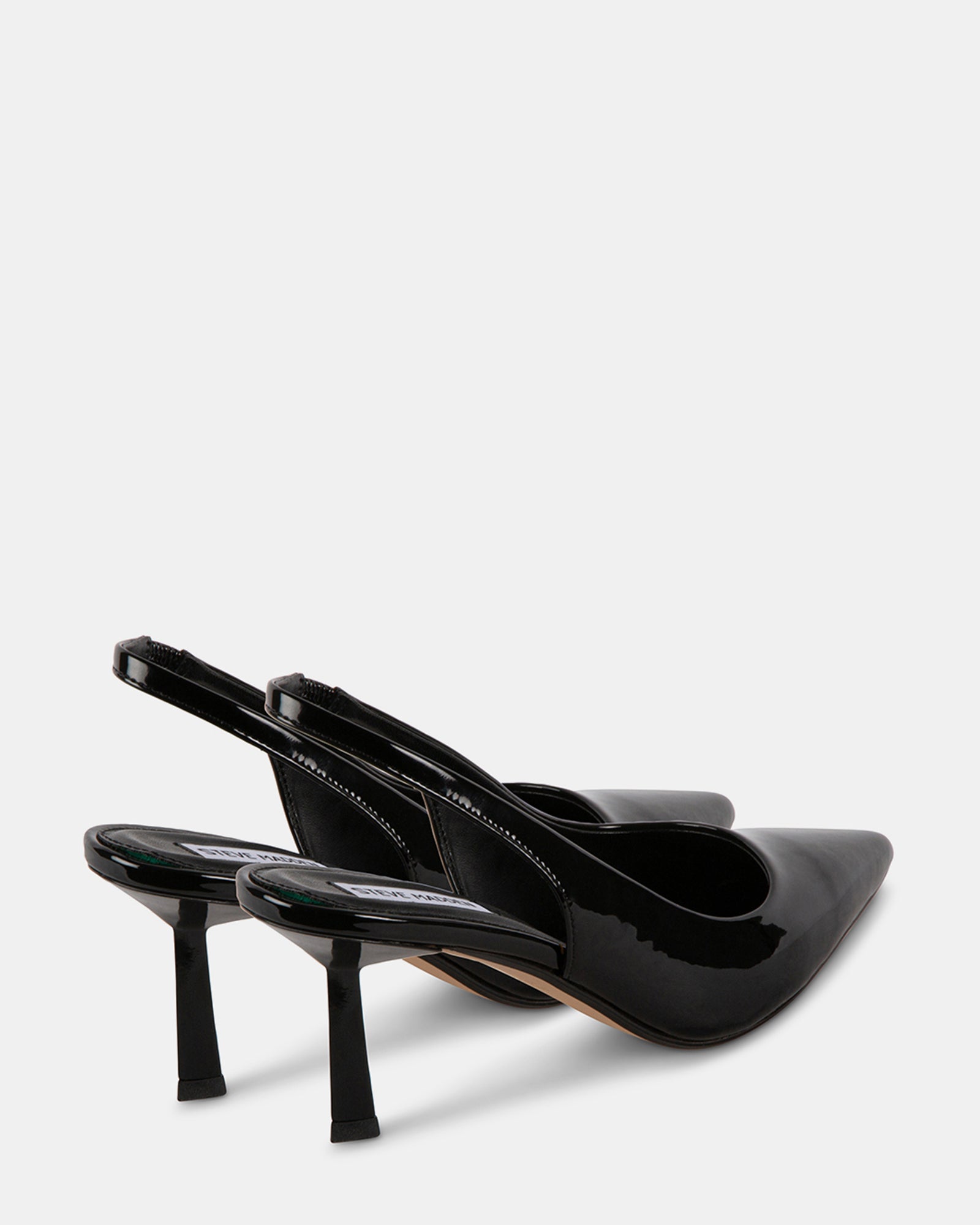 Escarpin noir vernis à talon aiguille 10 cm petite et grande taille Escarpin noir vernis à talon aiguille 10 cm petite et grande taille