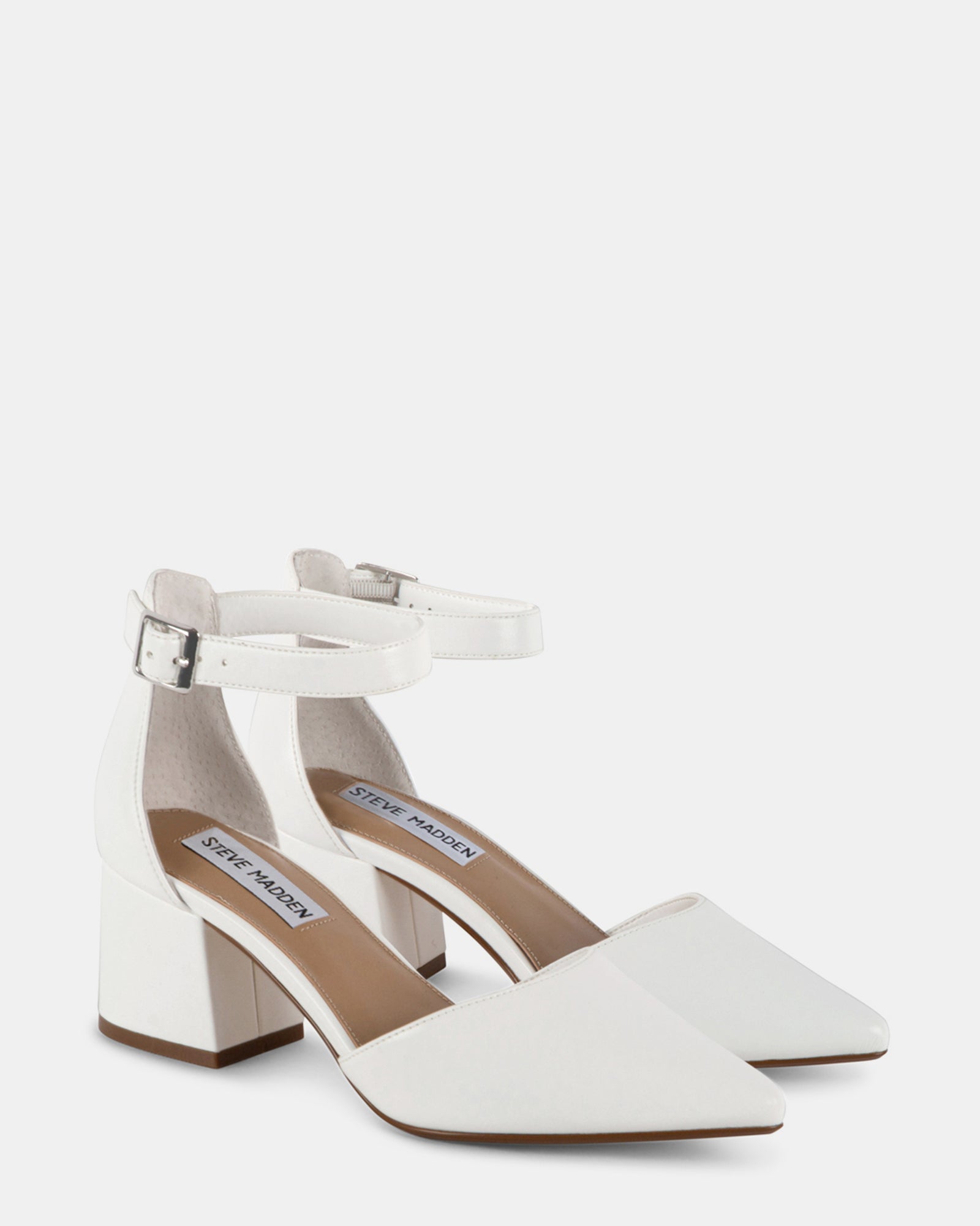 DARA-C1 WHITE SYNTHETIC - Women's Shoes - Steve Madden Canada