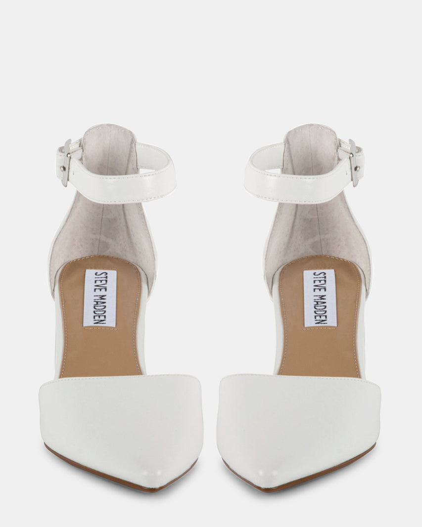 DARA-C1 WHITE SYNTHETIC - Women's Shoes - Steve Madden Canada