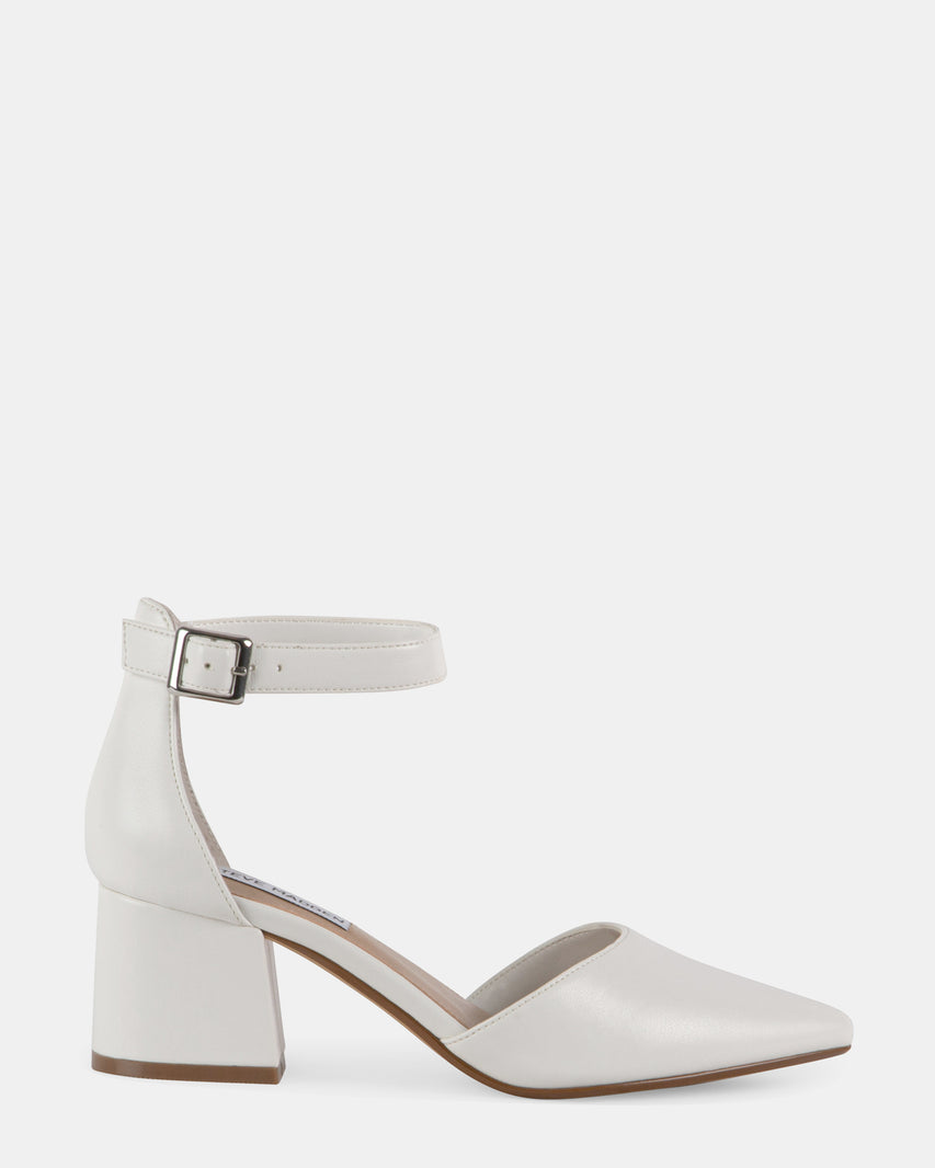 DARA-C1 WHITE SYNTHETIC - Women's Shoes - Steve Madden Canada